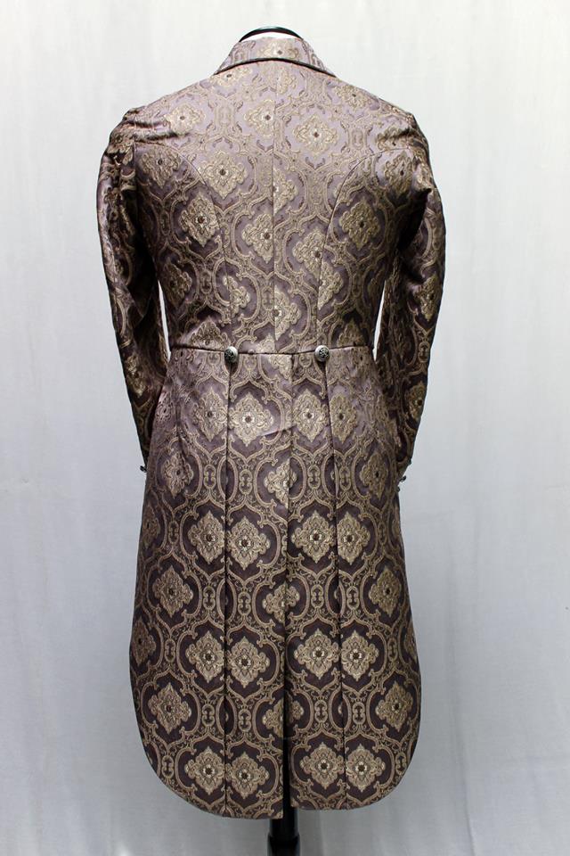 MONTE CRISTO TAILCOAT - PURPLE BROCADE - Image 4