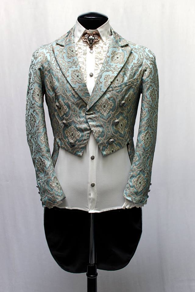 MONTE CRISTO TAILCOAT - GREEN BROCADE - Image 4