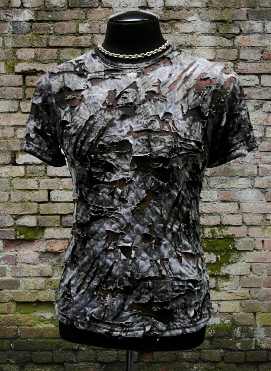 MEN'S SHORT SLEEVE TEE - ZOMBIE FABRIC - Image 2
