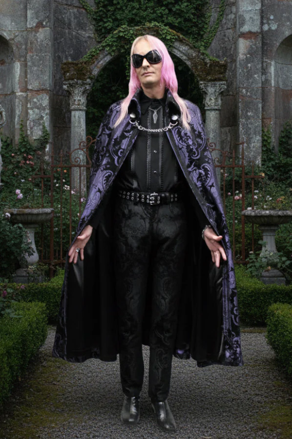CLOAK OF DARKNESS - PURPLE AND BLACK TAPESTRY - Image 3