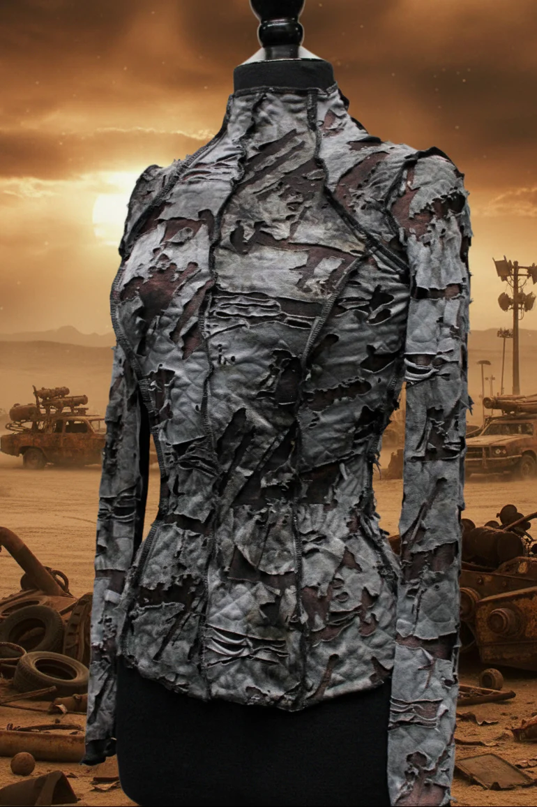 FUTURE SHOCK TOP - GREY ZOMBIE FABRIC - Image 3