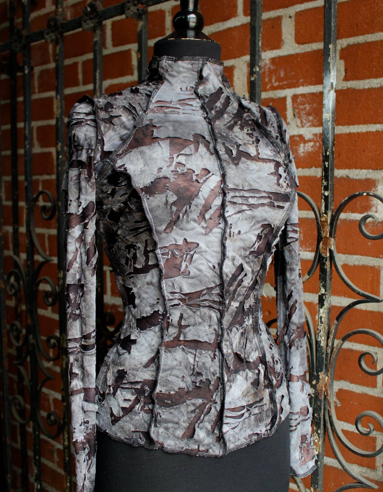 FUTURE SHOCK TOP - GREY ZOMBIE FABRIC - Image 5