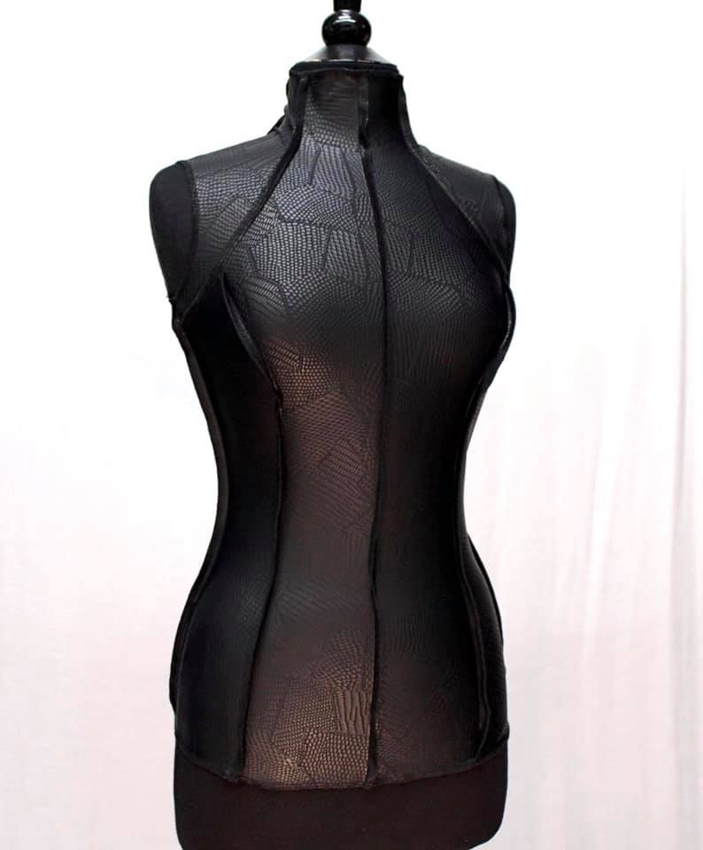 WASTELAND TOP - Patchwork Vinyl - Image 4