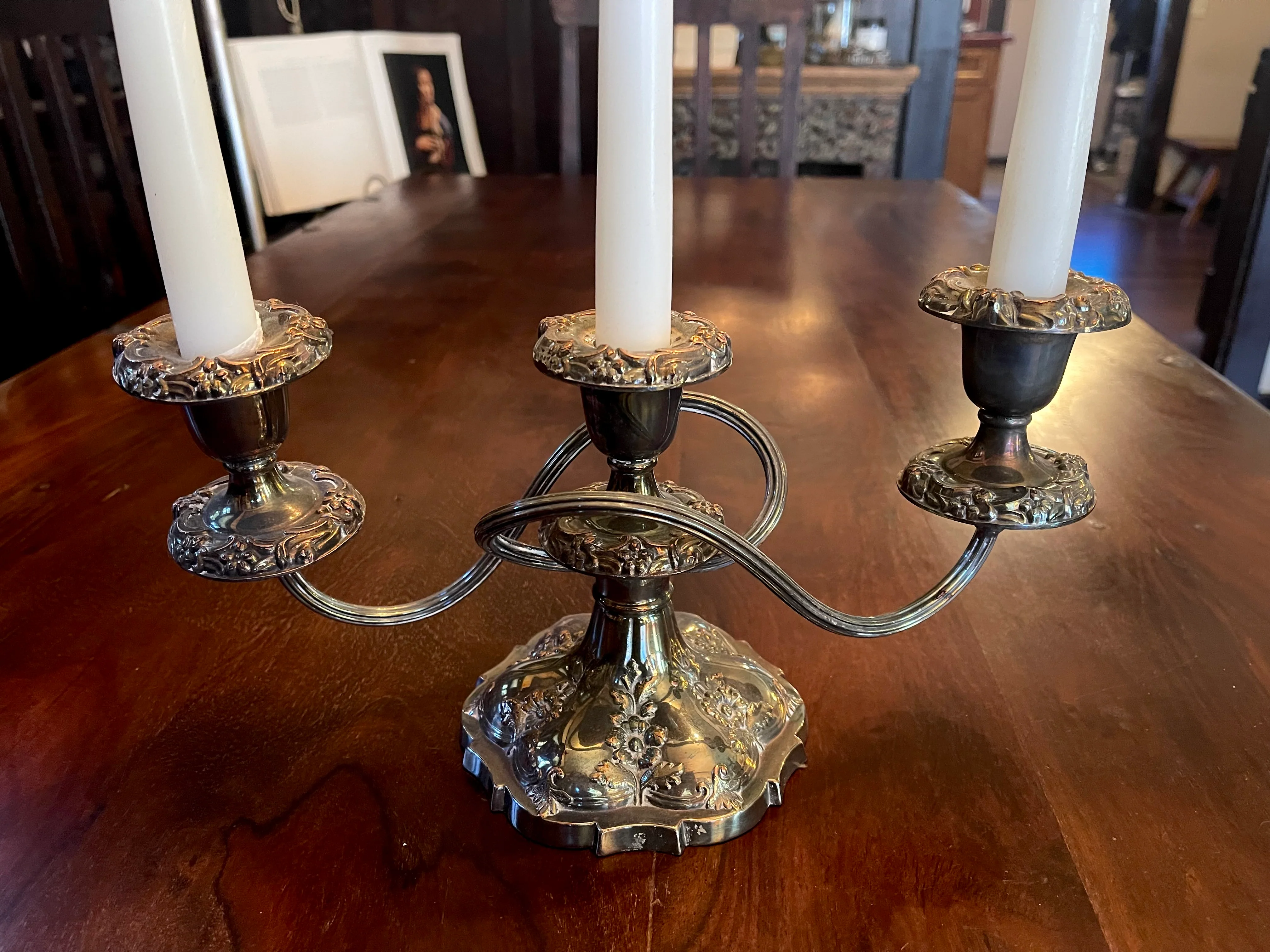 ANTIQUE VAMPIRIC CANDELABRA - Image 2