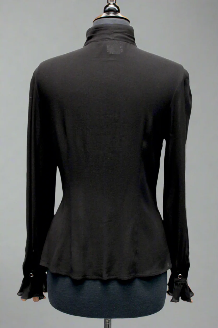 ANTOINETTE TOP - BLACK - Image 7