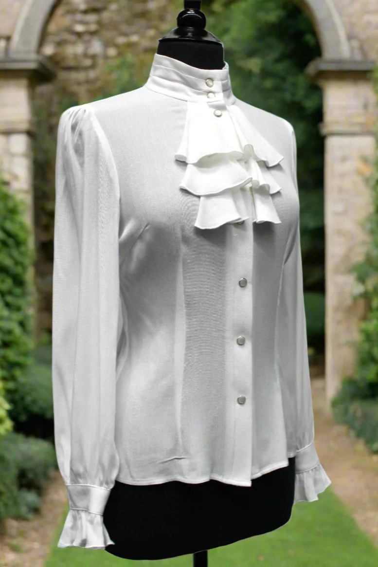 ANTOINETTE TOP - WHITE - Image 3