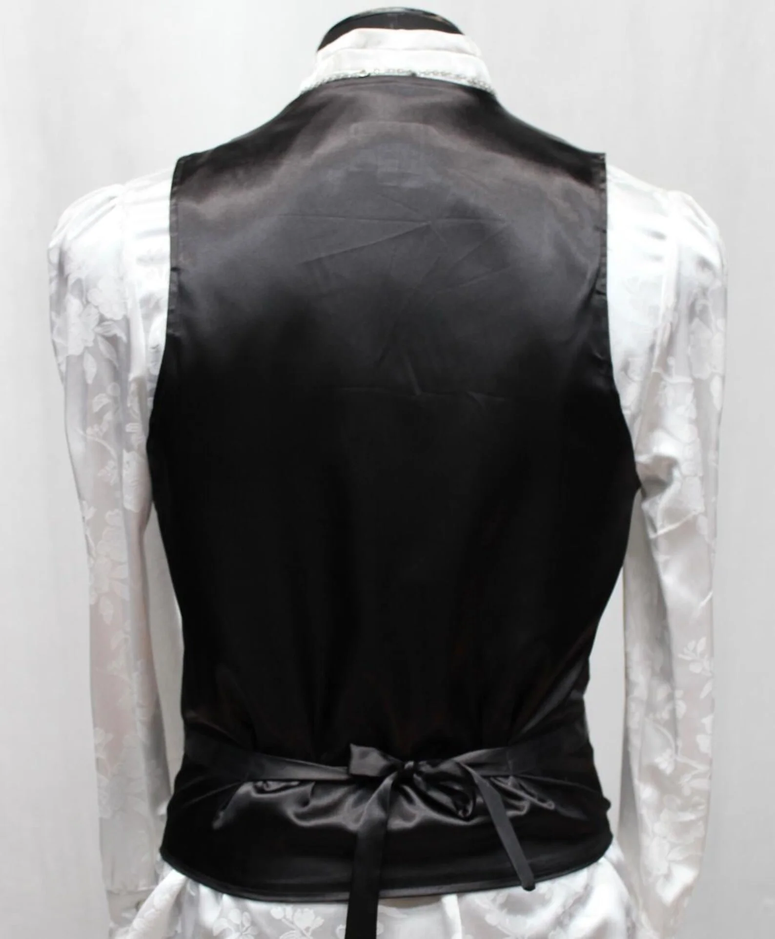 ARISTOCRAT VEST - Edwardian Brocade - Blue - Image 4