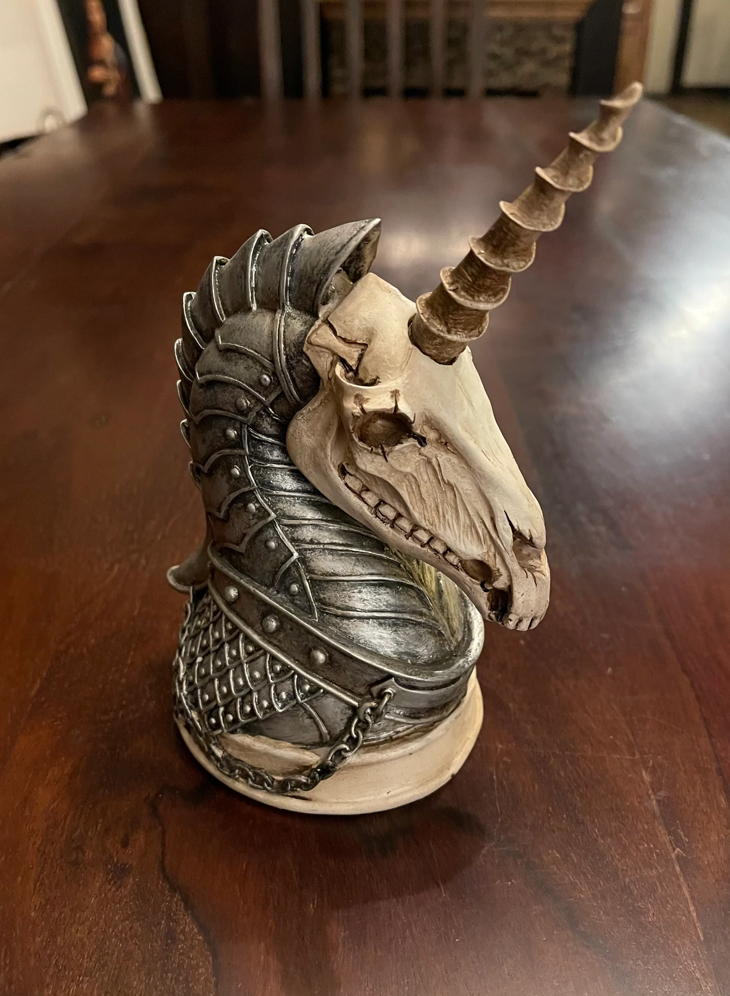 ARMORED UNICORN FIGURINE - Image 3