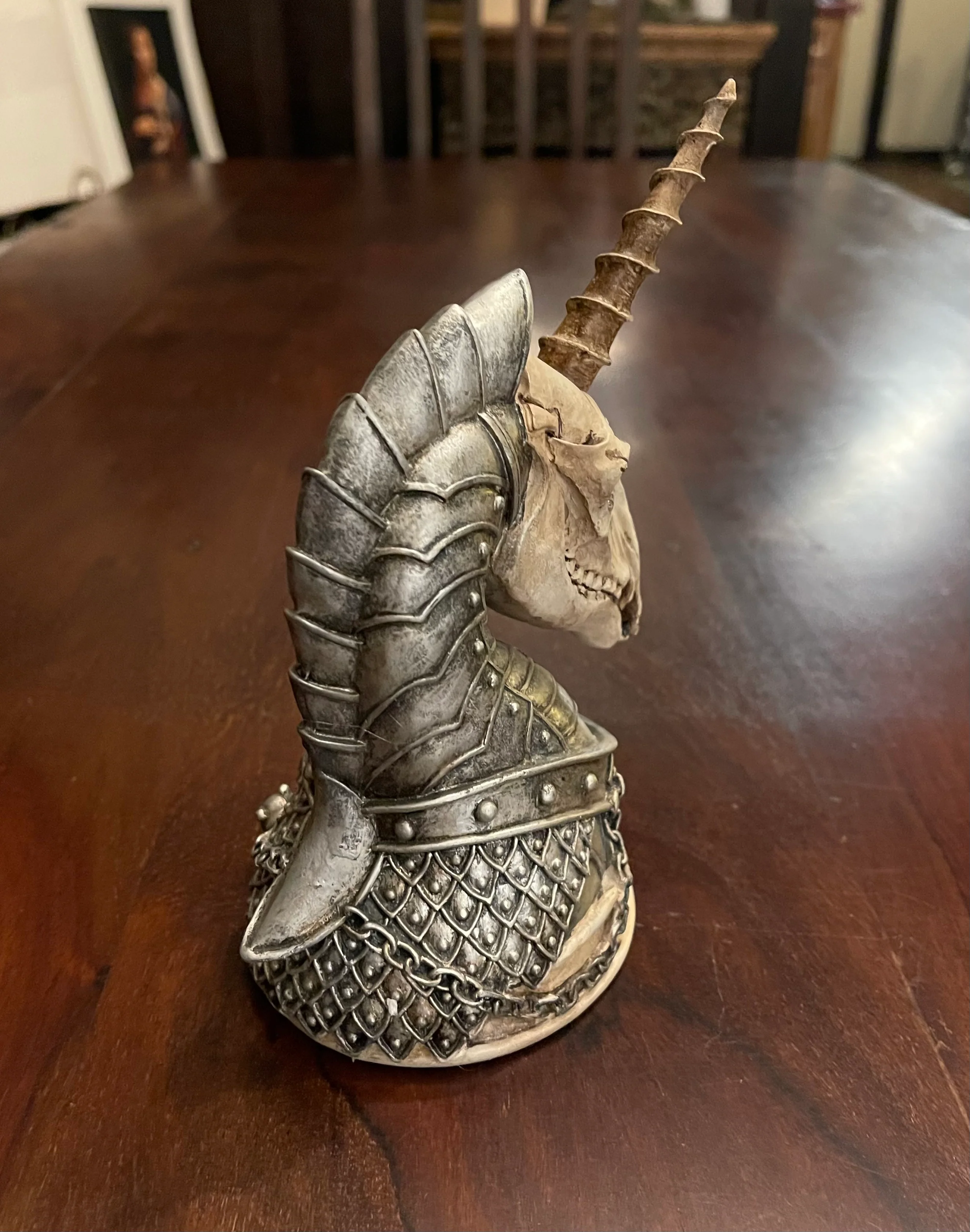 ARMORED UNICORN FIGURINE - Image 4