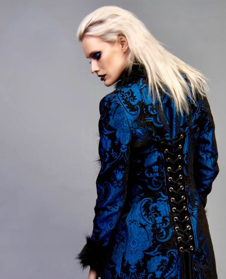 BLACK FOREST COAT - BLUE/BLACK TAPESTRY - Image 3