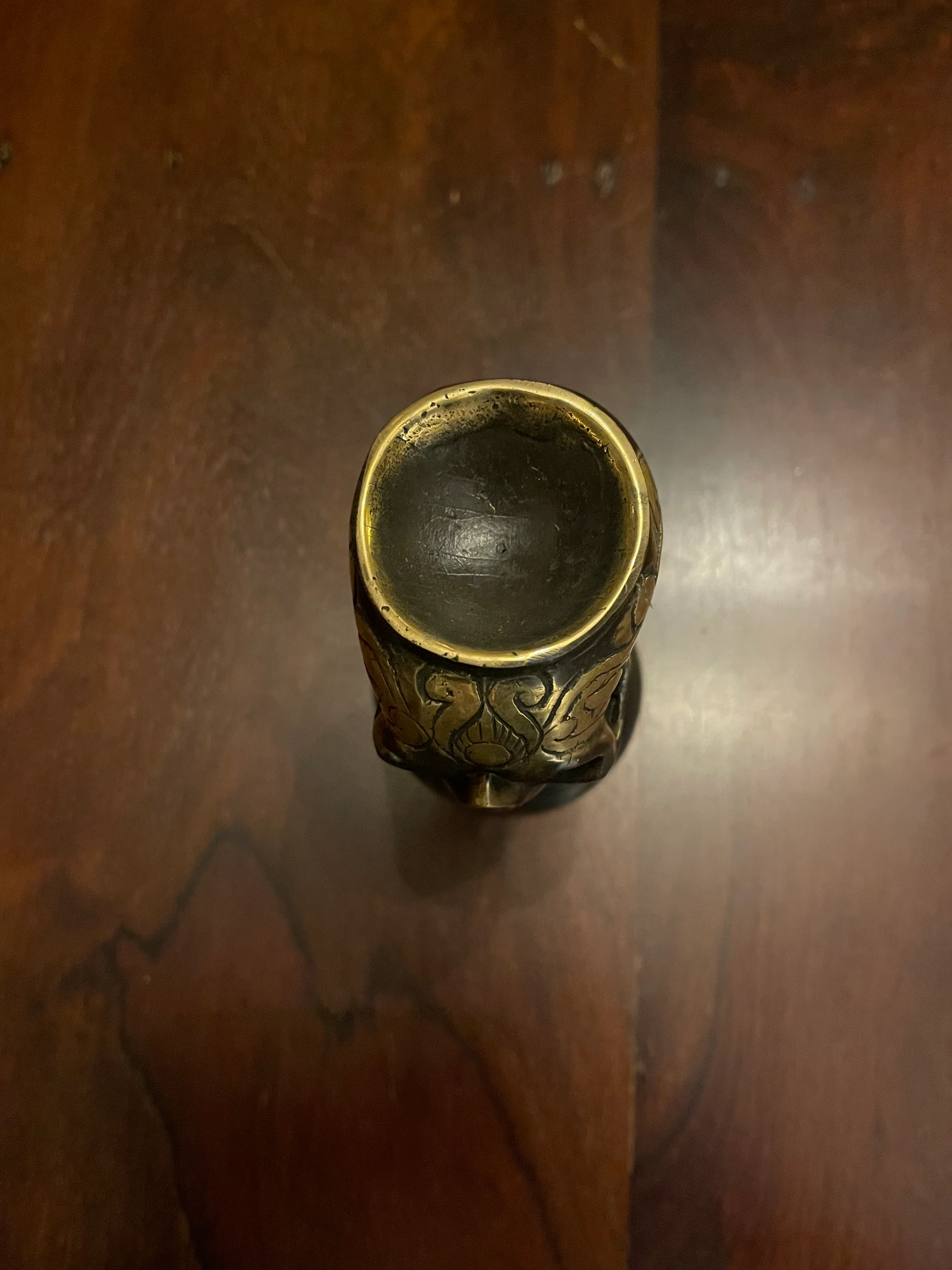 BRASS SKULL BOWL - Image 5
