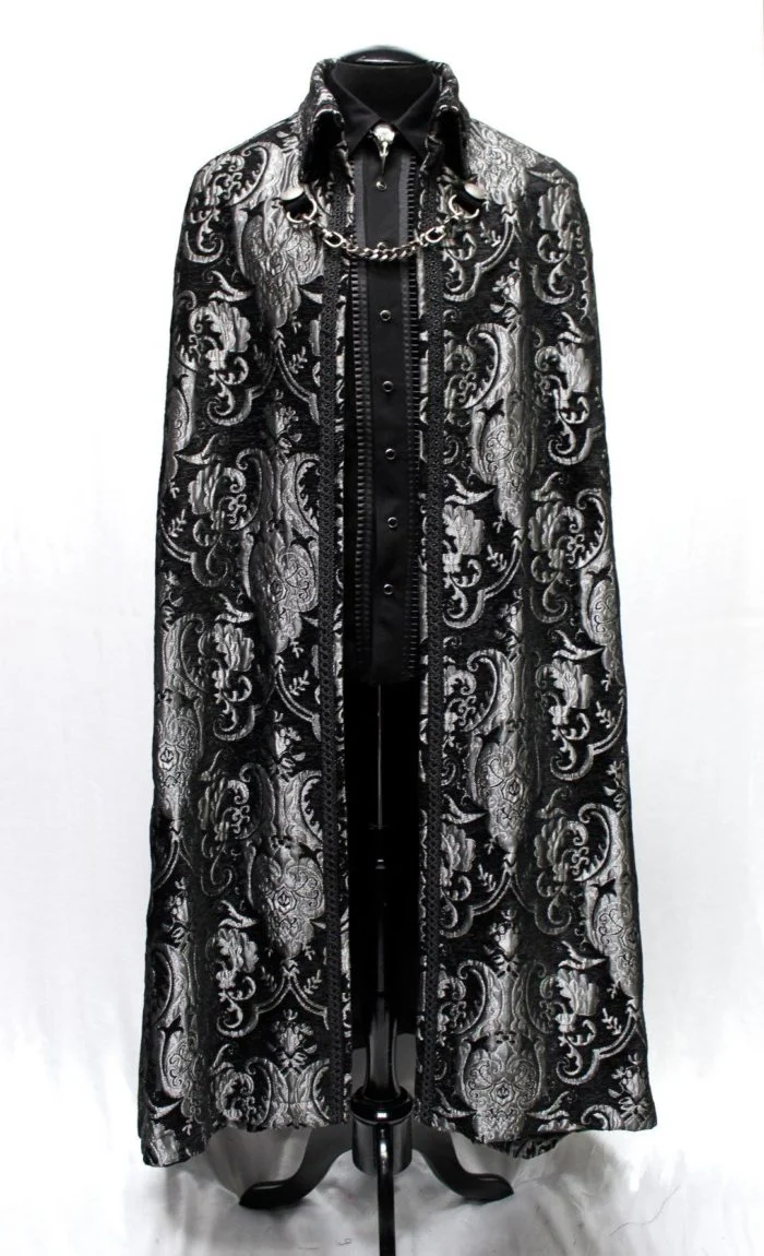 CLOAK OF DARKNESS - SILVER AND BLACK TAPESTRY - Image 4