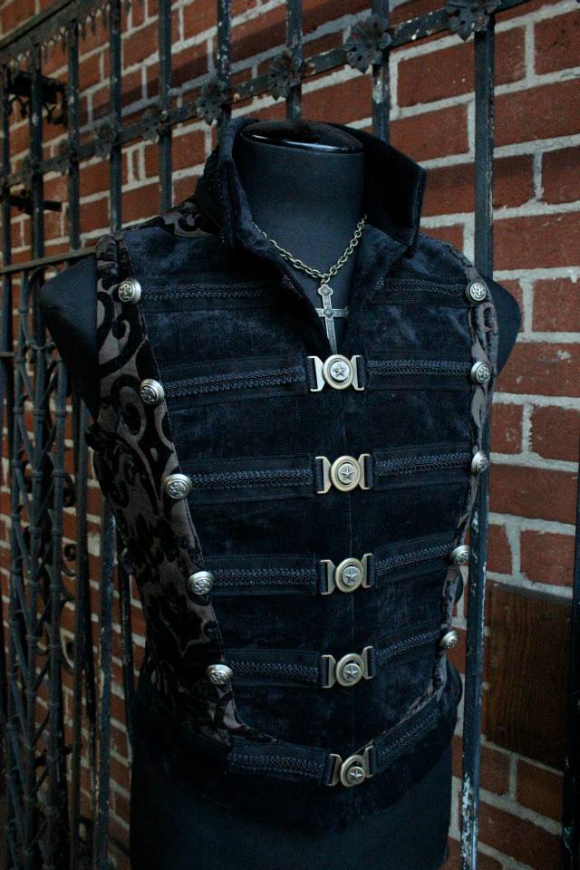 DOMINION VEST - BROWN VELVET - Image 2
