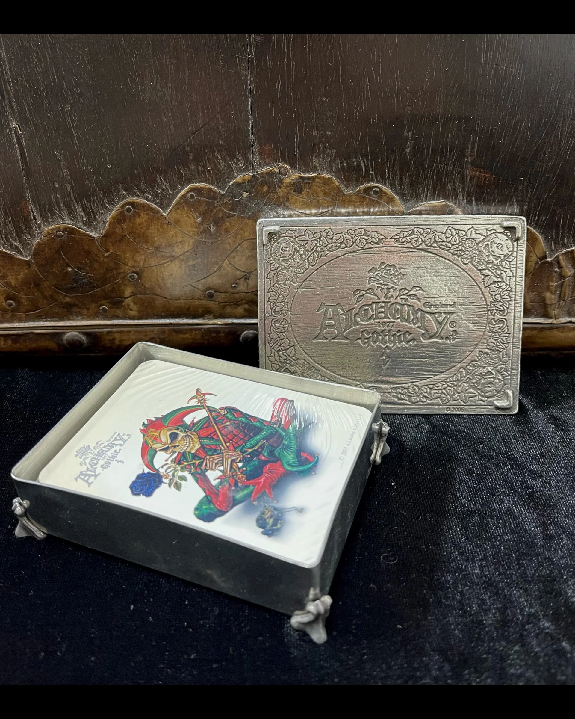 DOUBLE DRAGON CARD CASE W/ALCHEMY PLAYING CARDS - Image 2