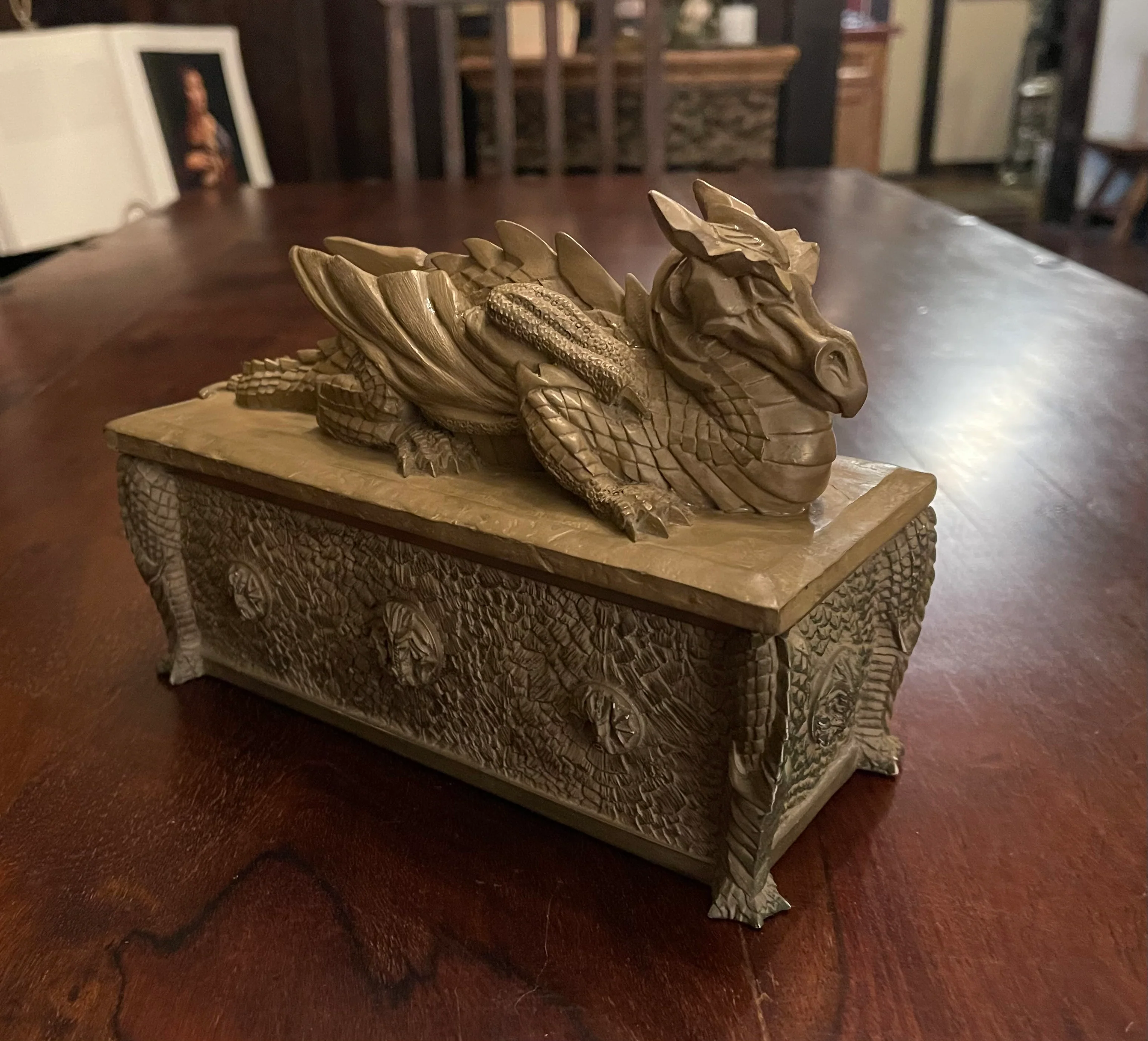 DRAGON CASKET JEWELRY BOX - Image 2