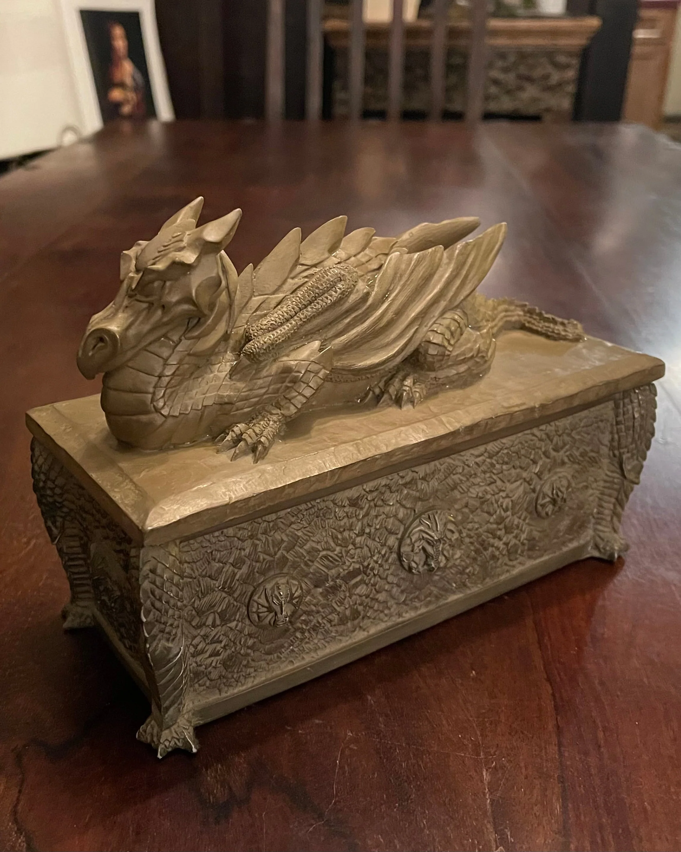 DRAGON CASKET JEWELRY BOX - Image 4