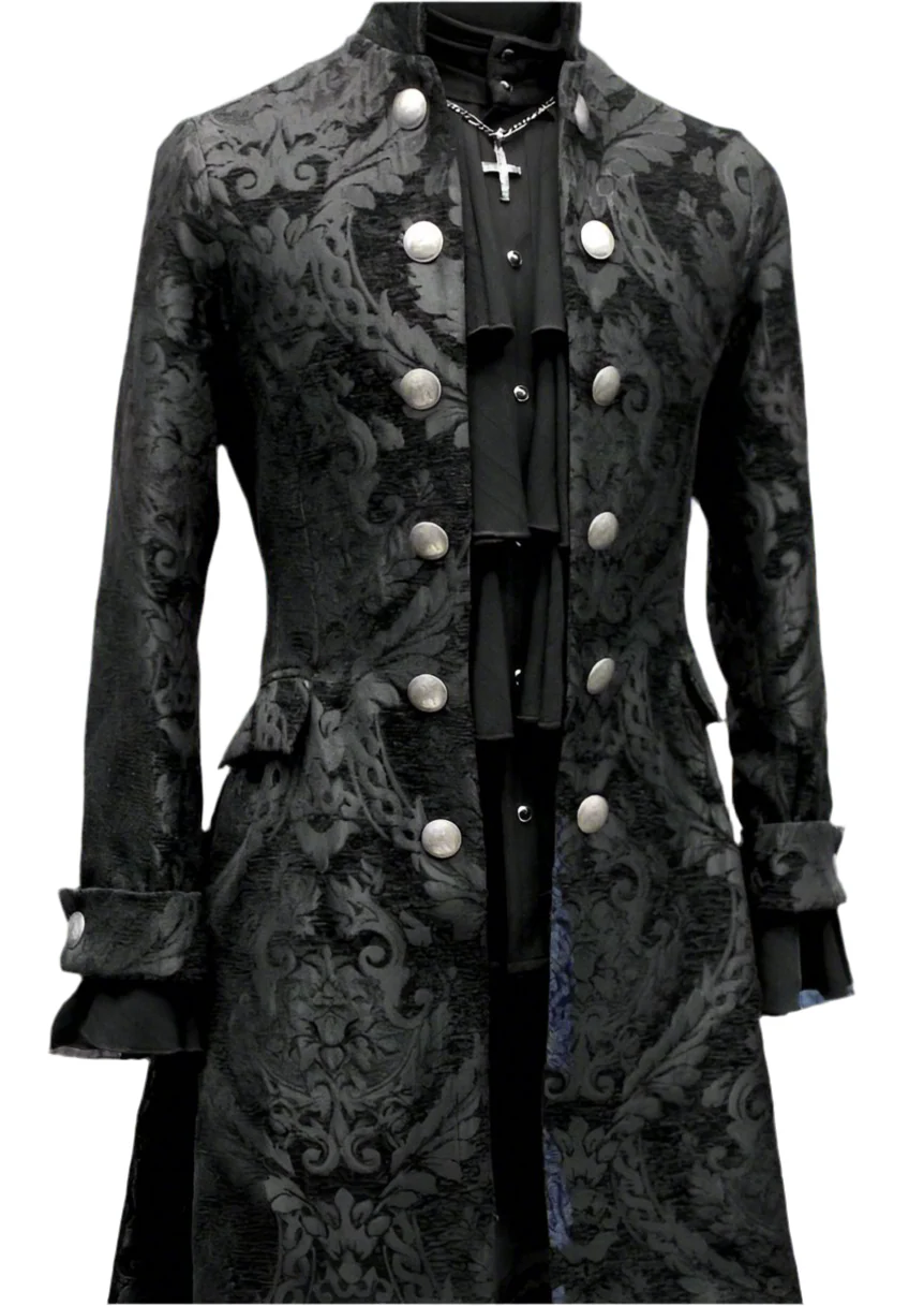 ORDER OF THE DRAGON COAT - BLACK TAPESTRY - Image 6