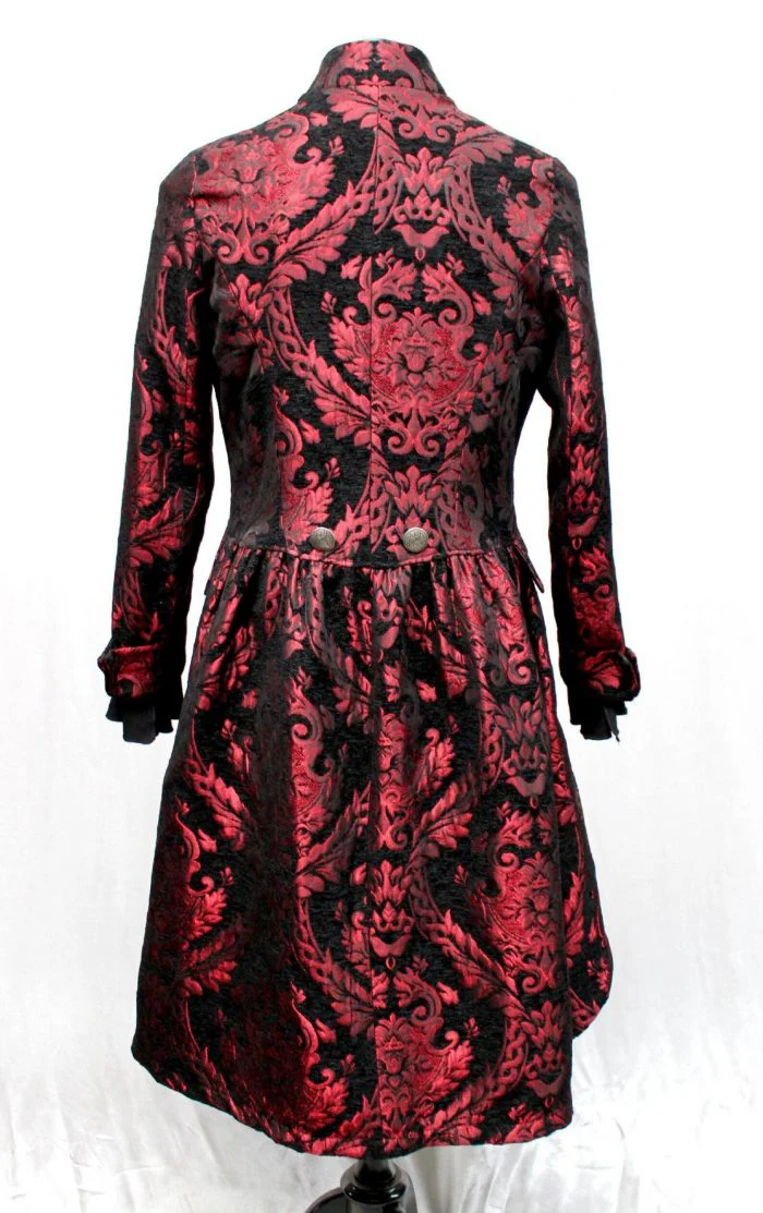 ORDER OF THE DRAGON COAT - RED/BLACK TAPESTRY - Image 4
