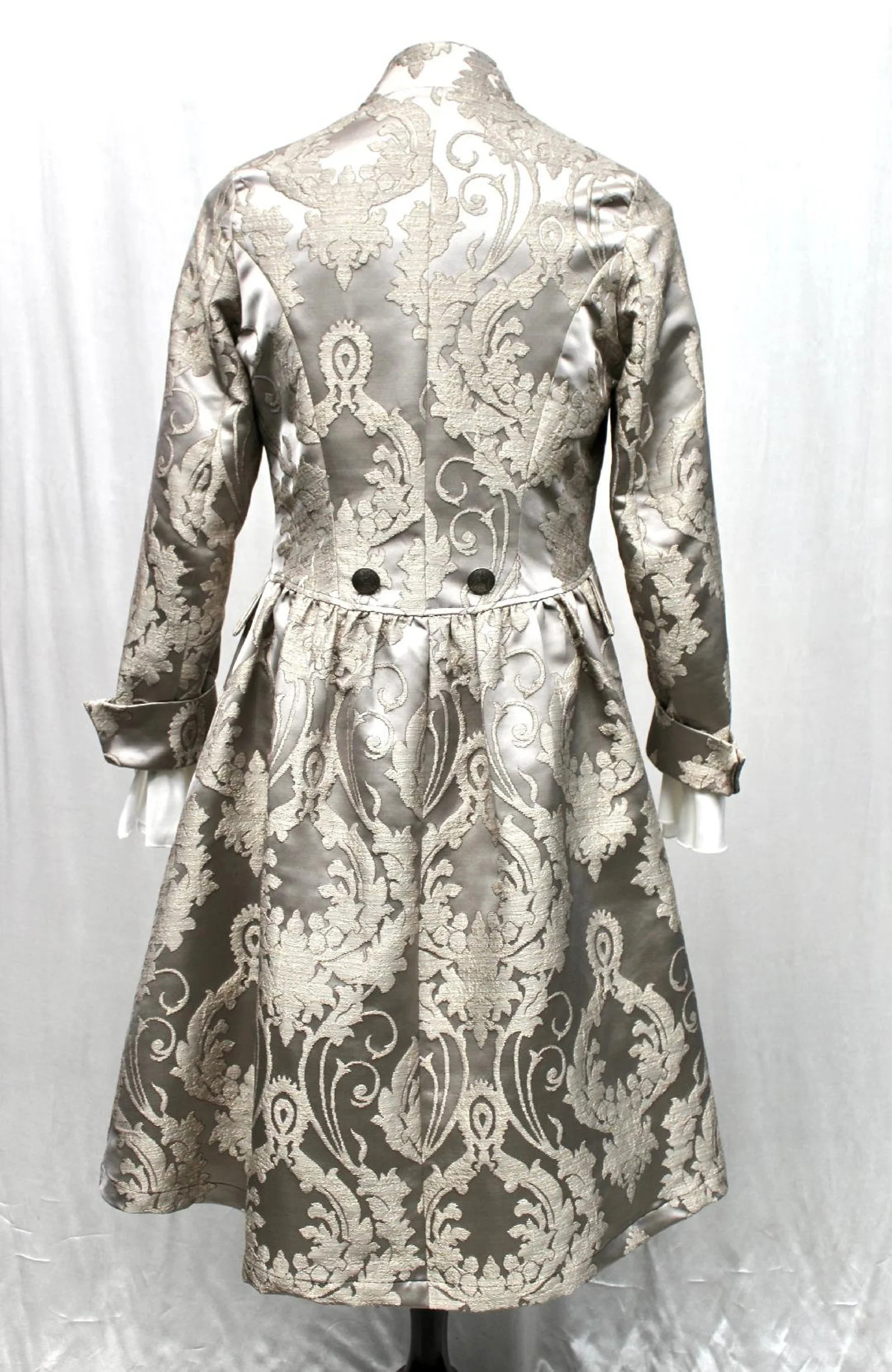 ORDER OF THE DRAGON COAT - SILVER BROCADE - Image 7