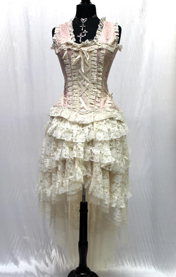 FRENCH CABARET SKIRT - IVORY - Image 3