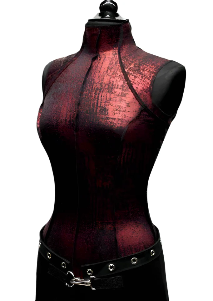 FUTURE SHOCK TOP SLEEVELESS - Red Metallic - Image 5