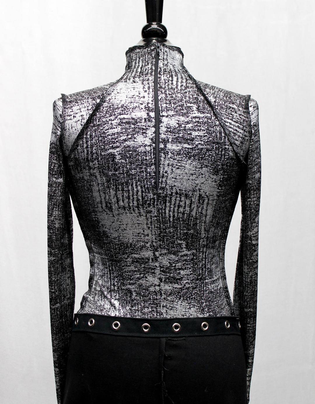 FUTURE SHOCK TOP - METALLIC SILVER - Image 4