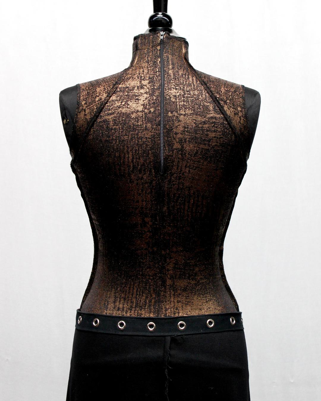 FUTURE SHOCK TOP SLEEVELESS - Bronze Metallic - Image 5