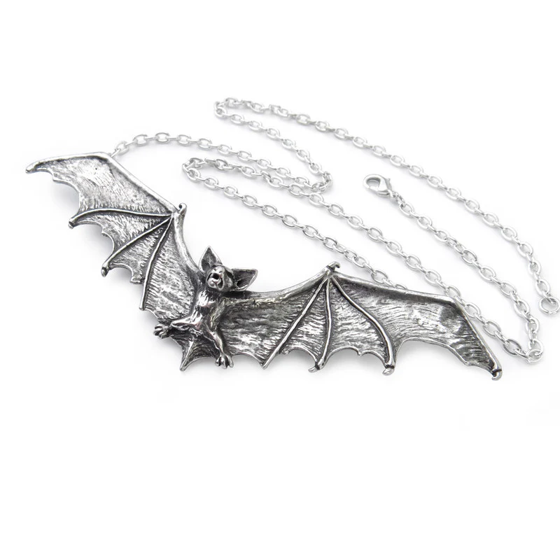 GOTHIC BAT NECKLACE - Image 2