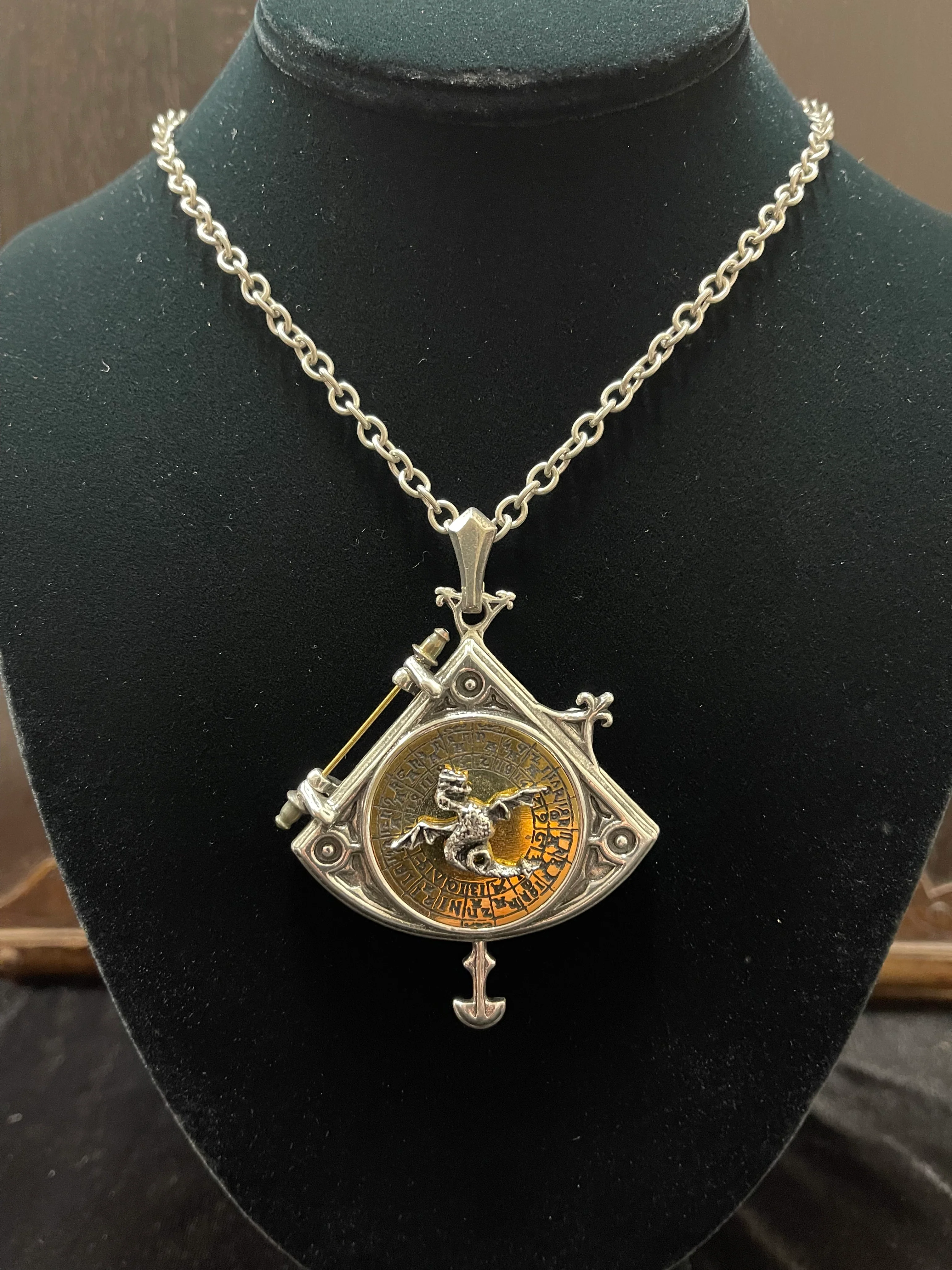 HOUR OF THE DRAGON LOCKET NECKLACE - Image 3