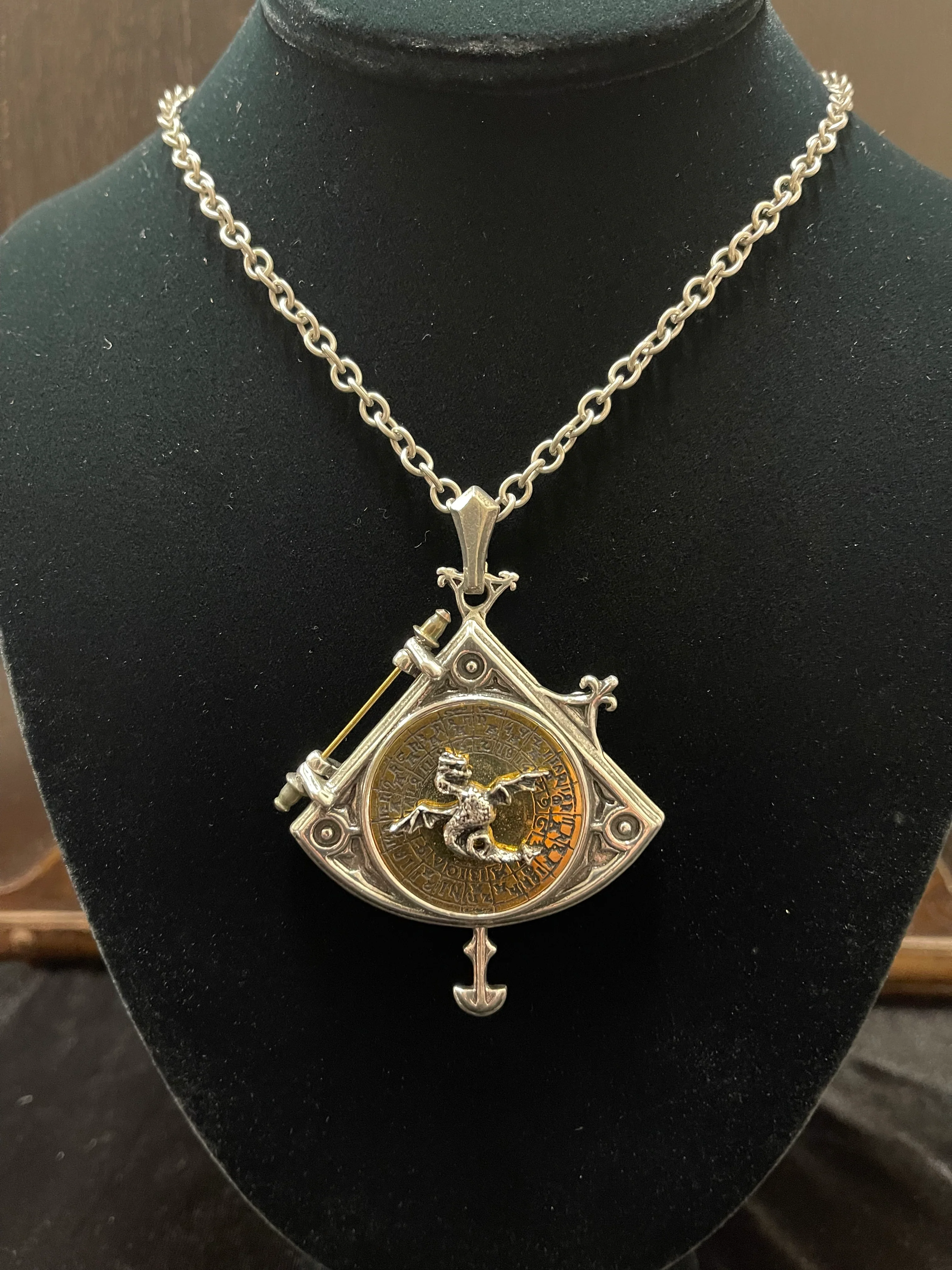 HOUR OF THE DRAGON LOCKET NECKLACE - Image 4