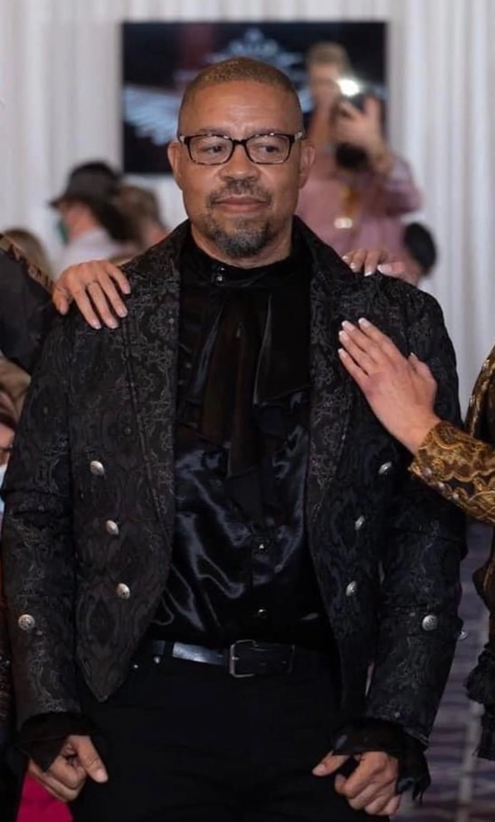 IMPERIAL TAILCOAT - BLACK EDWARDIAN BROCADE - Image 6