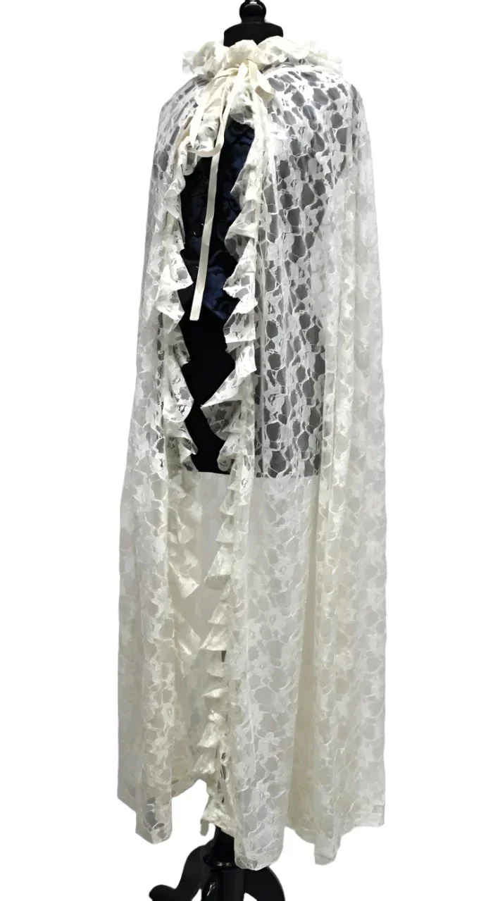 LACE CAPE - IVORY LACE - Image 3