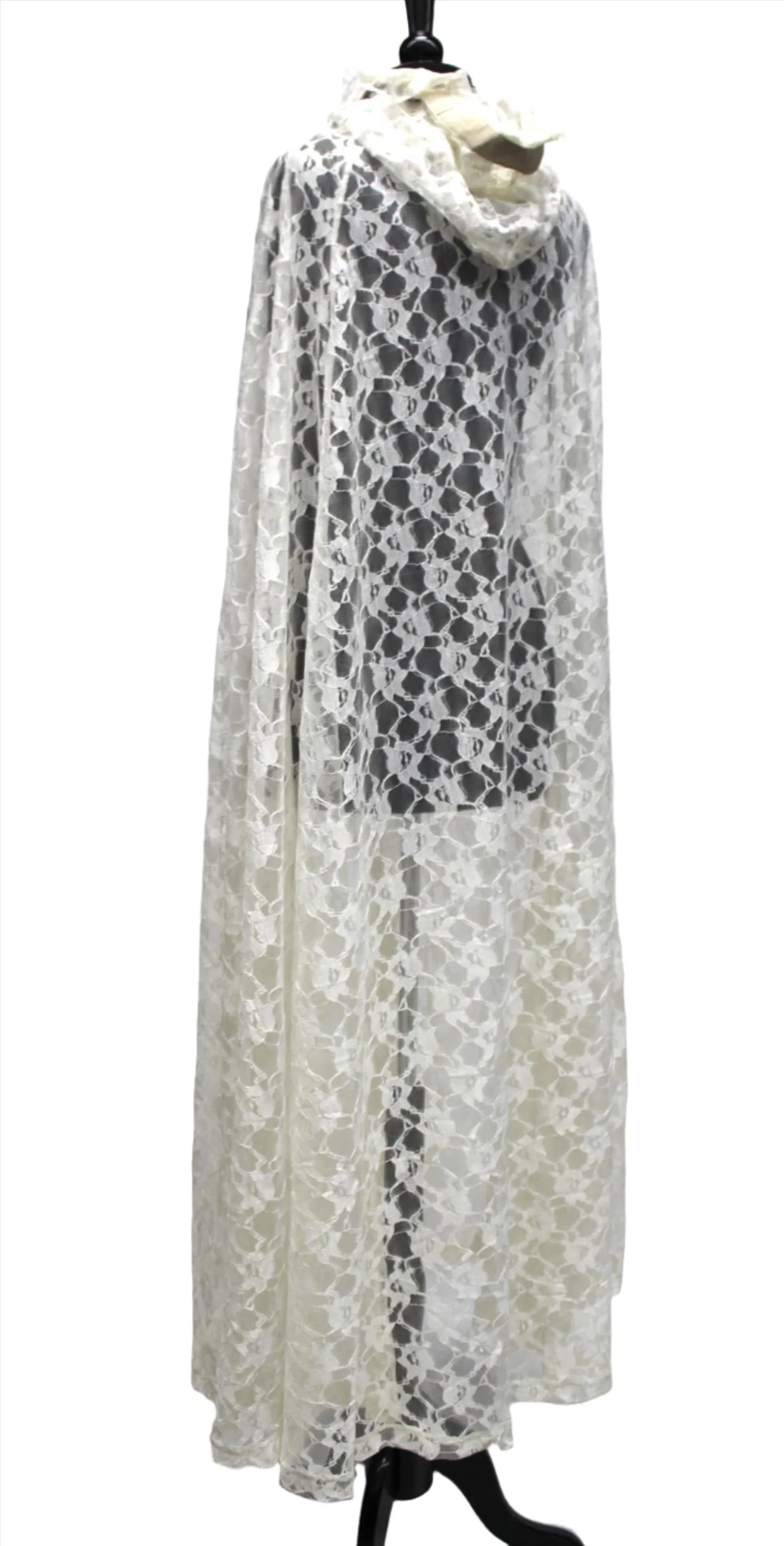 LACE CAPE - IVORY LACE - Image 4
