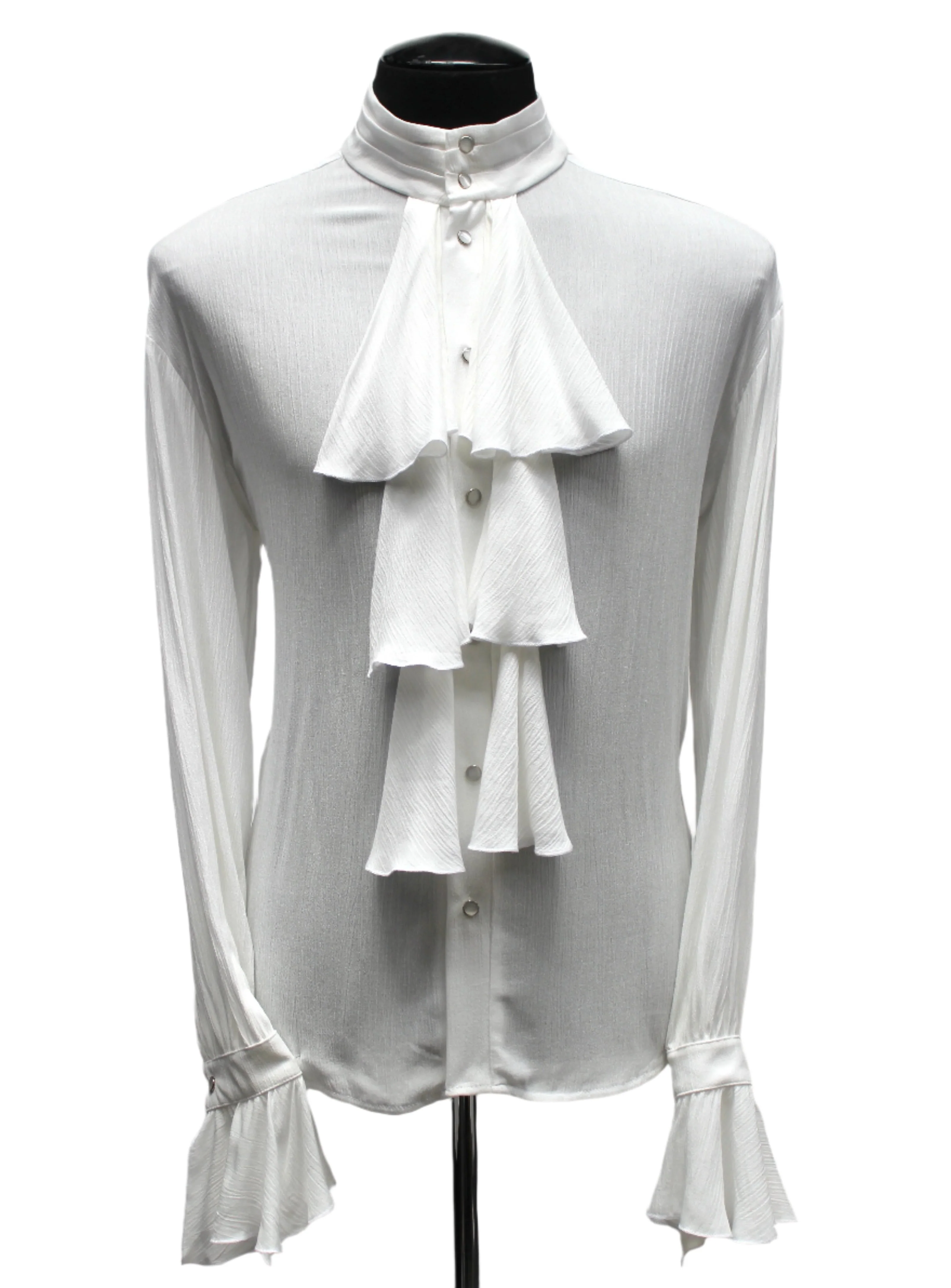 LOUIS XIV SHIRT - IVORY GABARDINE - Image 2