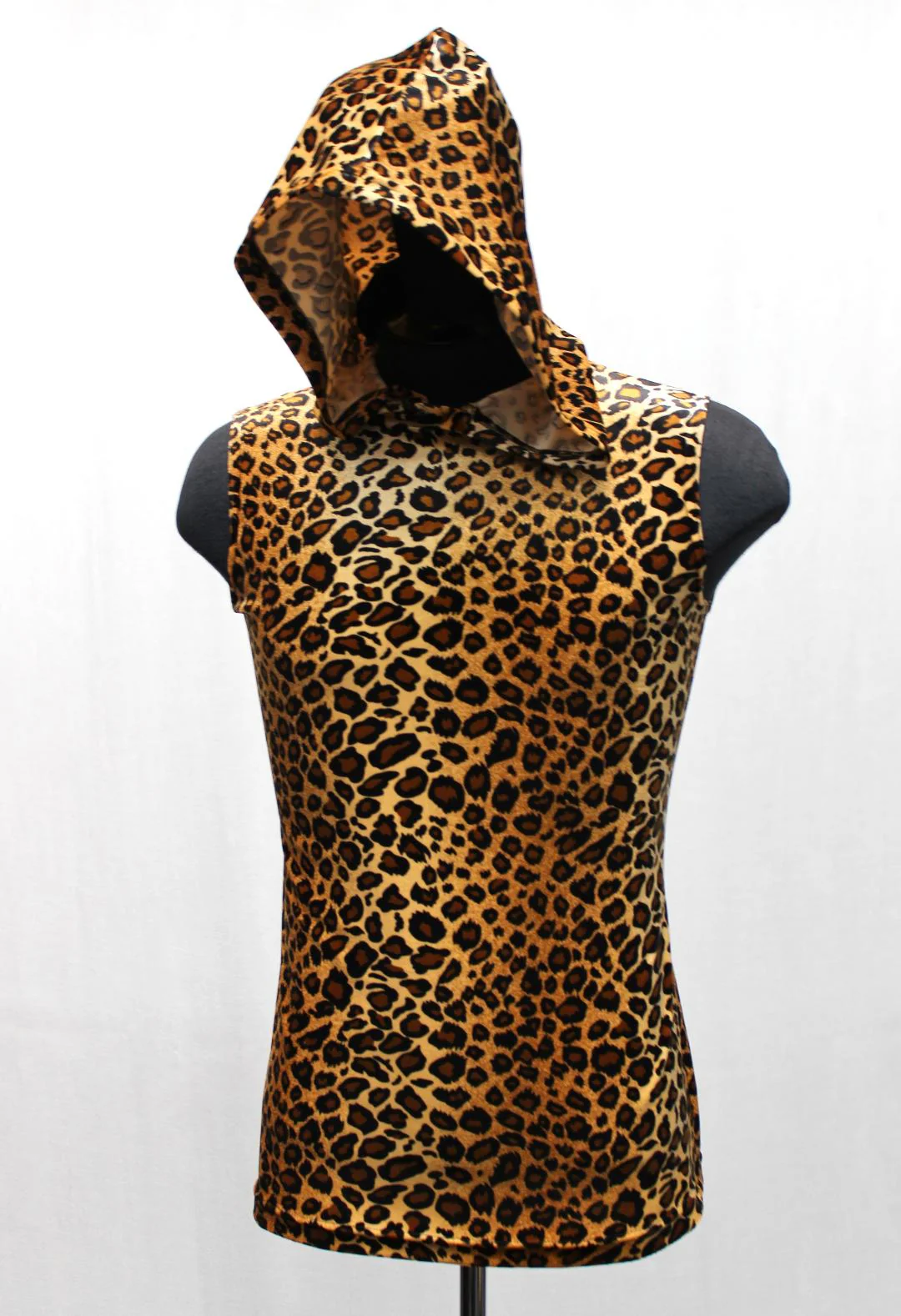 MEN'S HOODIE T - CHEETAH VELVET - Image 3