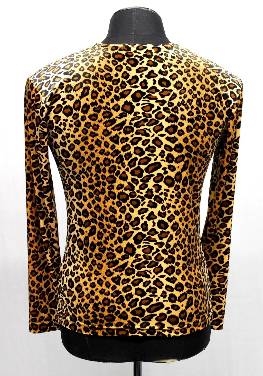 MEN'S LONG SLEEVE TEE - LEOPARD VELVET - Image 3