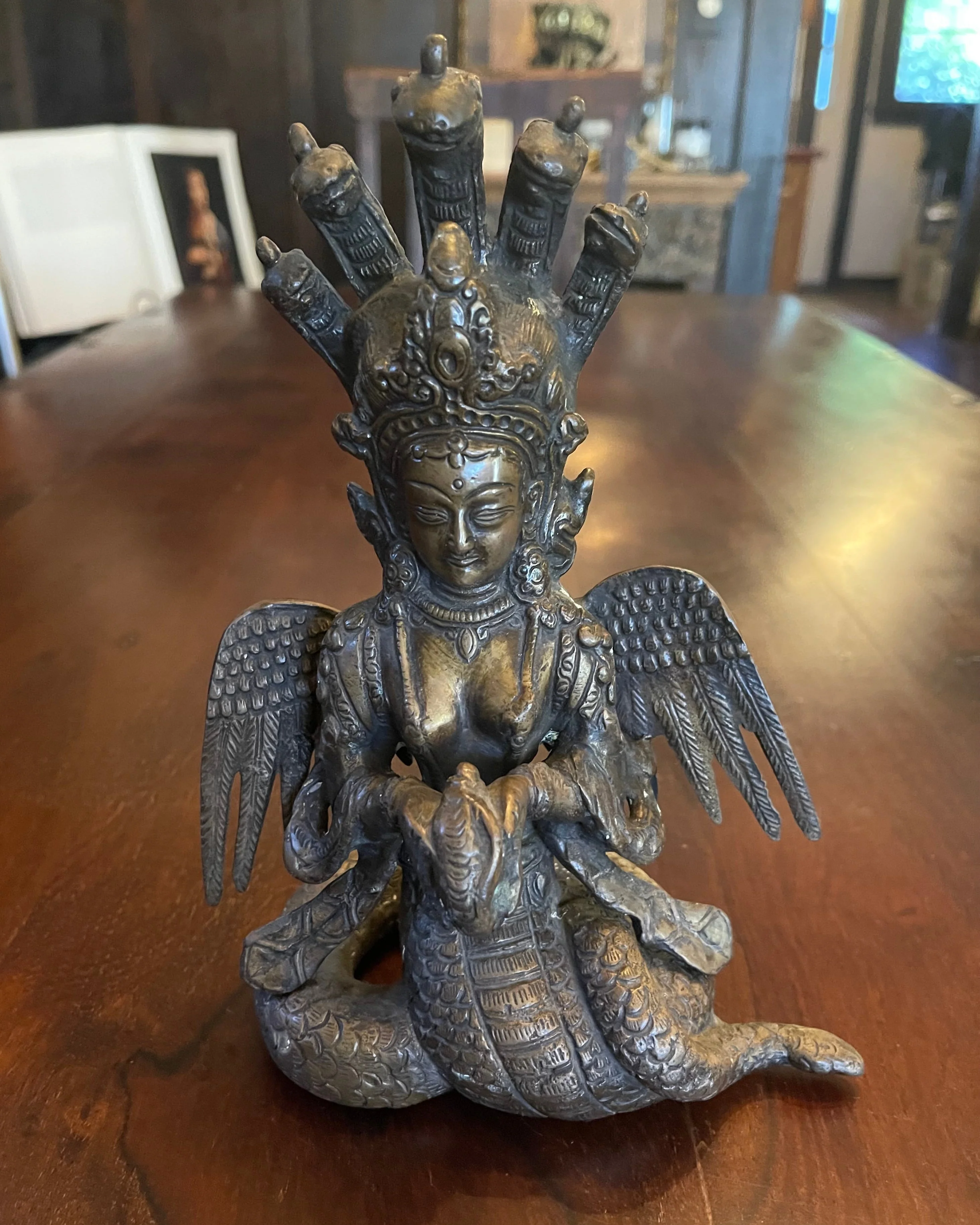 NAGA HINDU GODDESS STATUE - Image 2