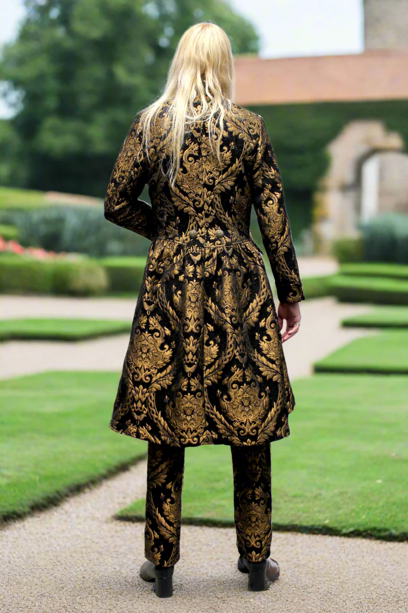ORDER OF THE DRAGON COAT - GOLD/BLACK TAPESTRY - Image 4
