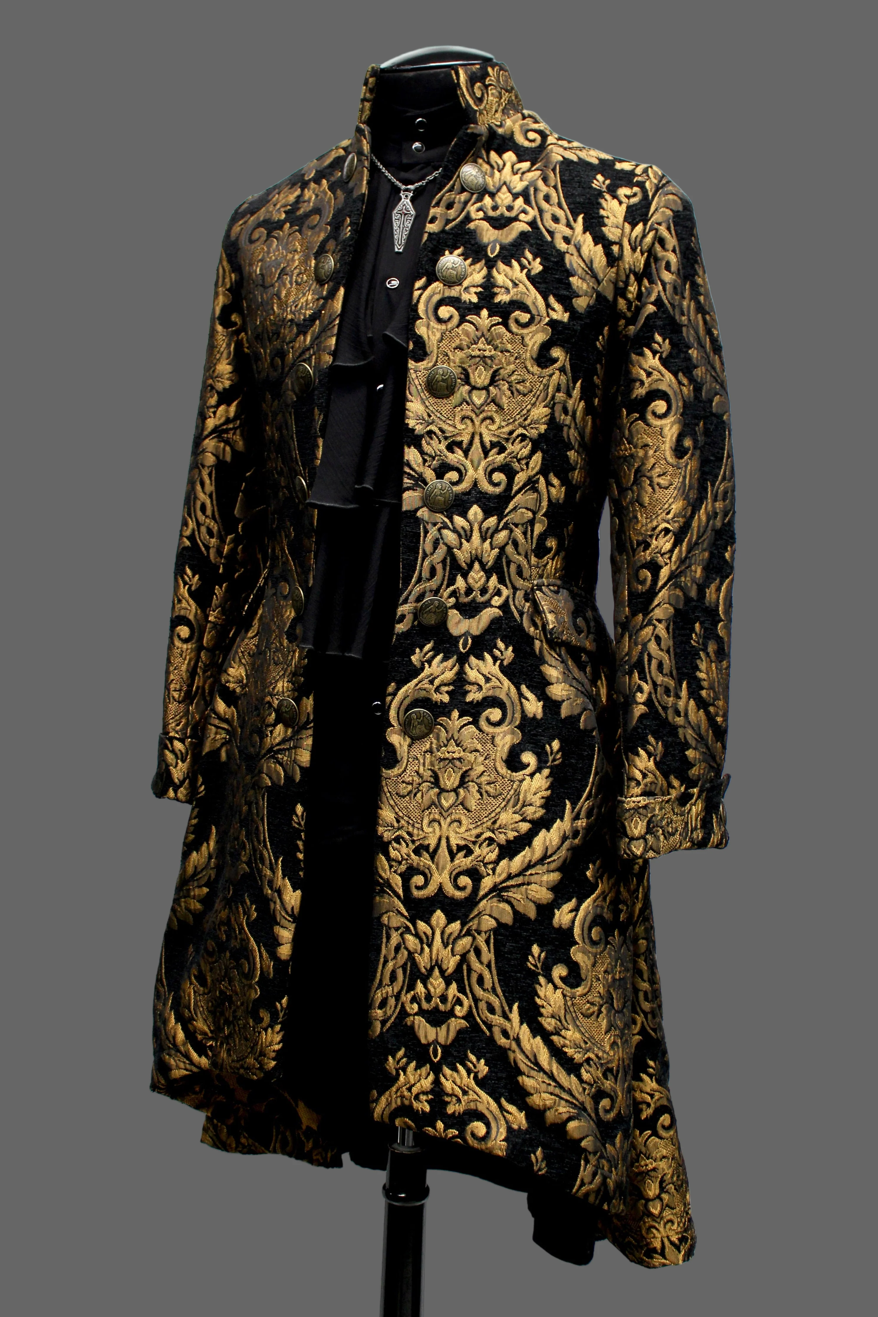 ORDER OF THE DRAGON COAT - GOLD/BLACK TAPESTRY - Image 7