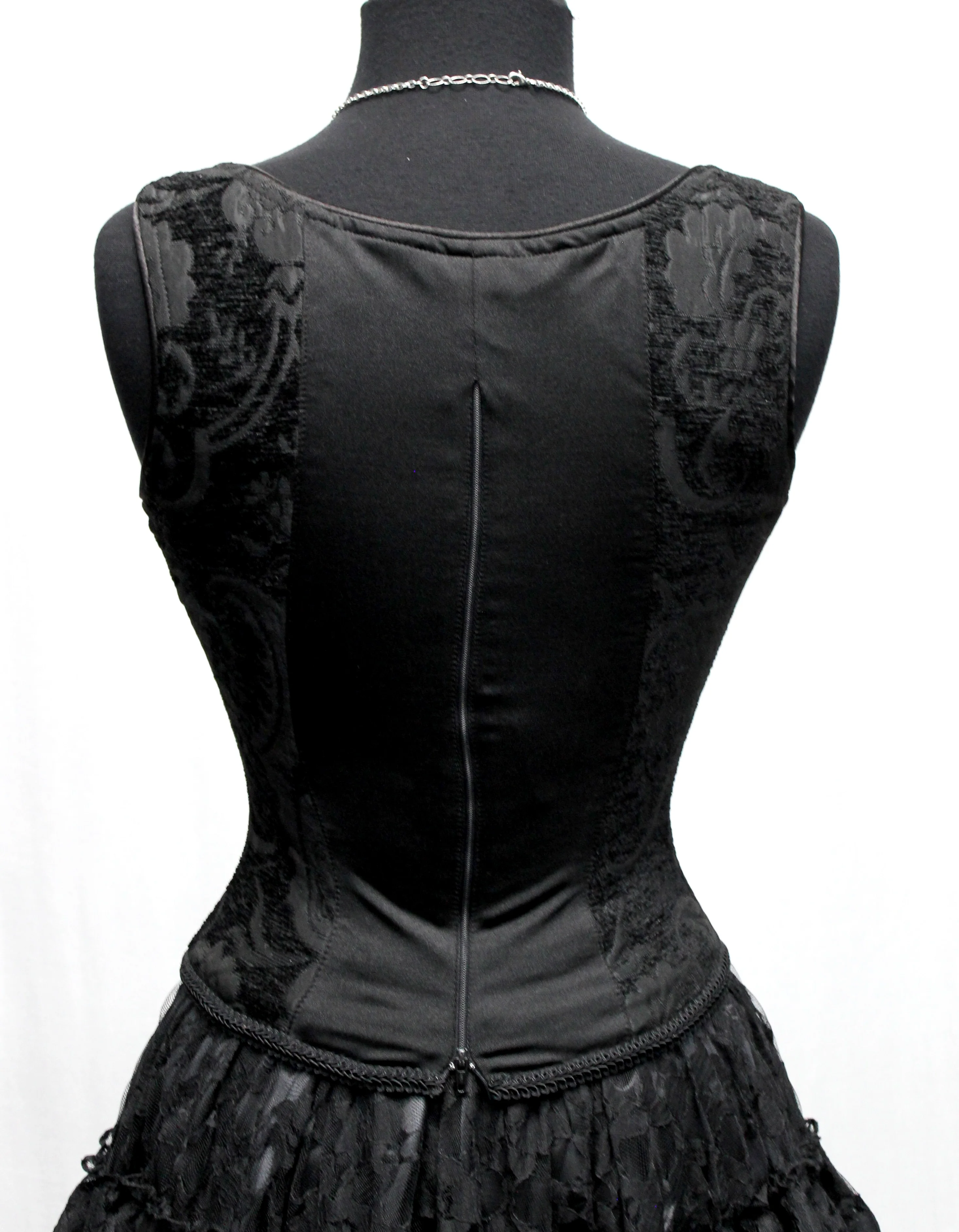 PIN BODICE - BLACK TAPESTRY - Image 5
