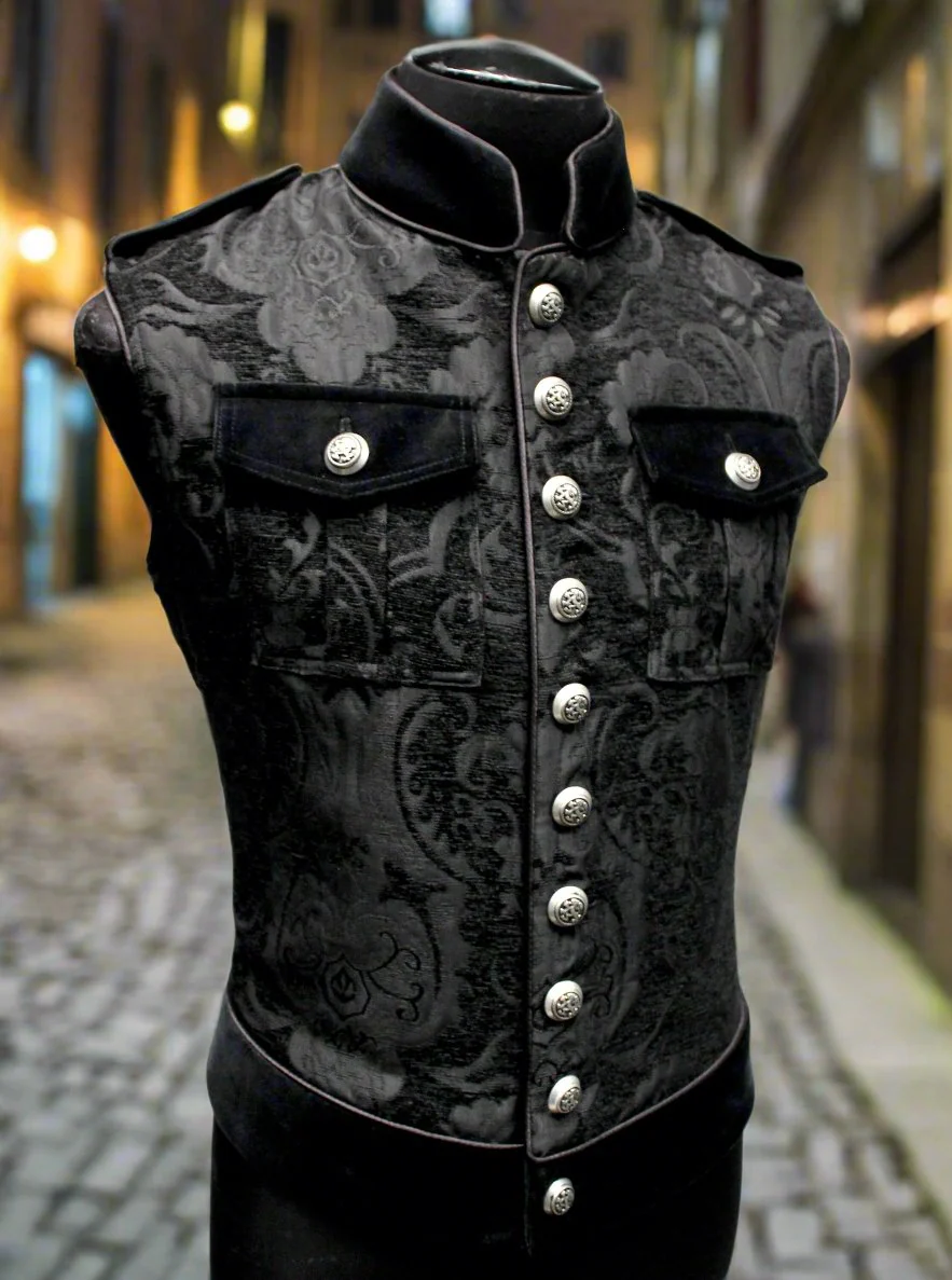 ROYAL MARINE VEST - Black Tapestry - Image 2