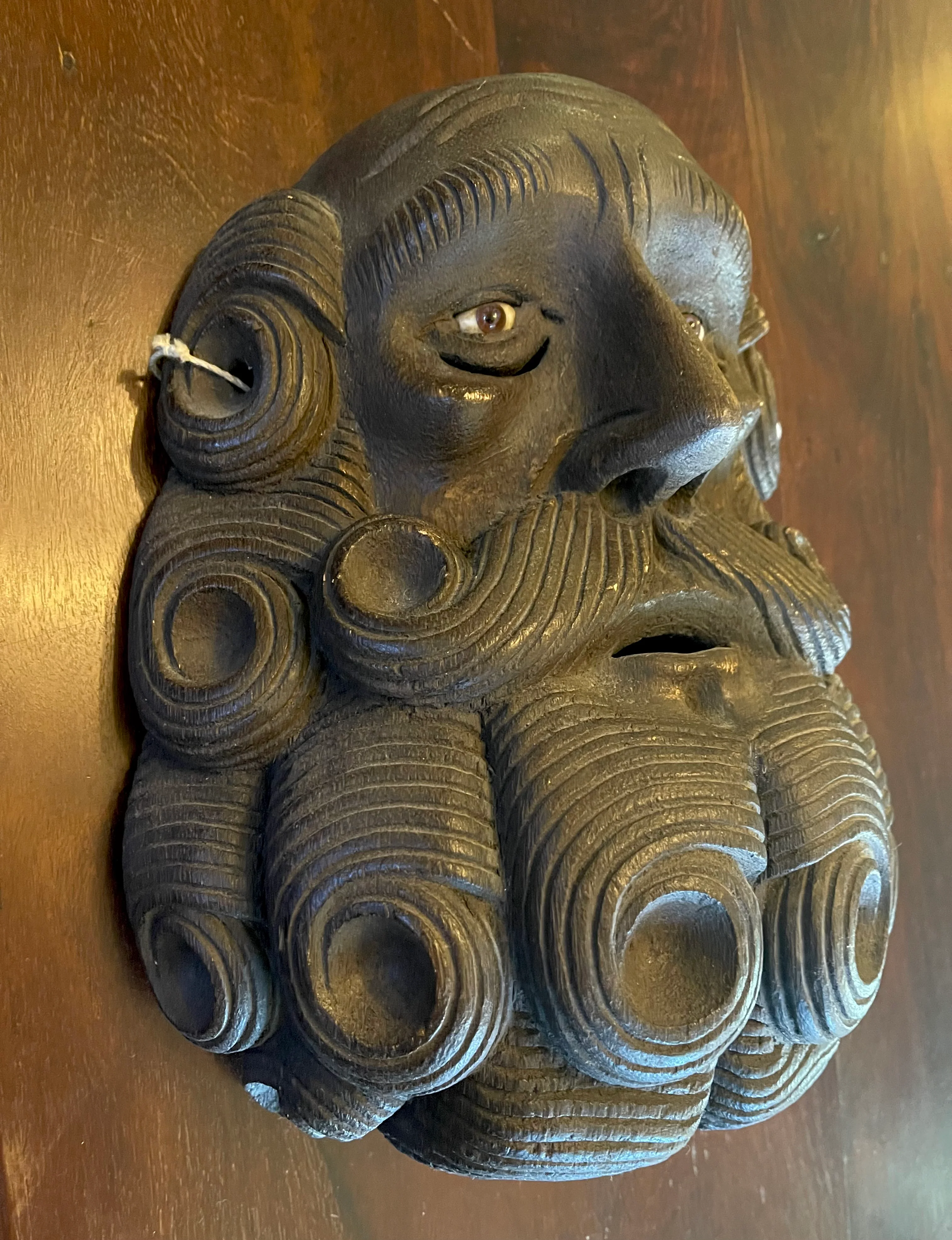 SAINT PETER MASK - ANTIQUE WOODEN MASK - Image 3