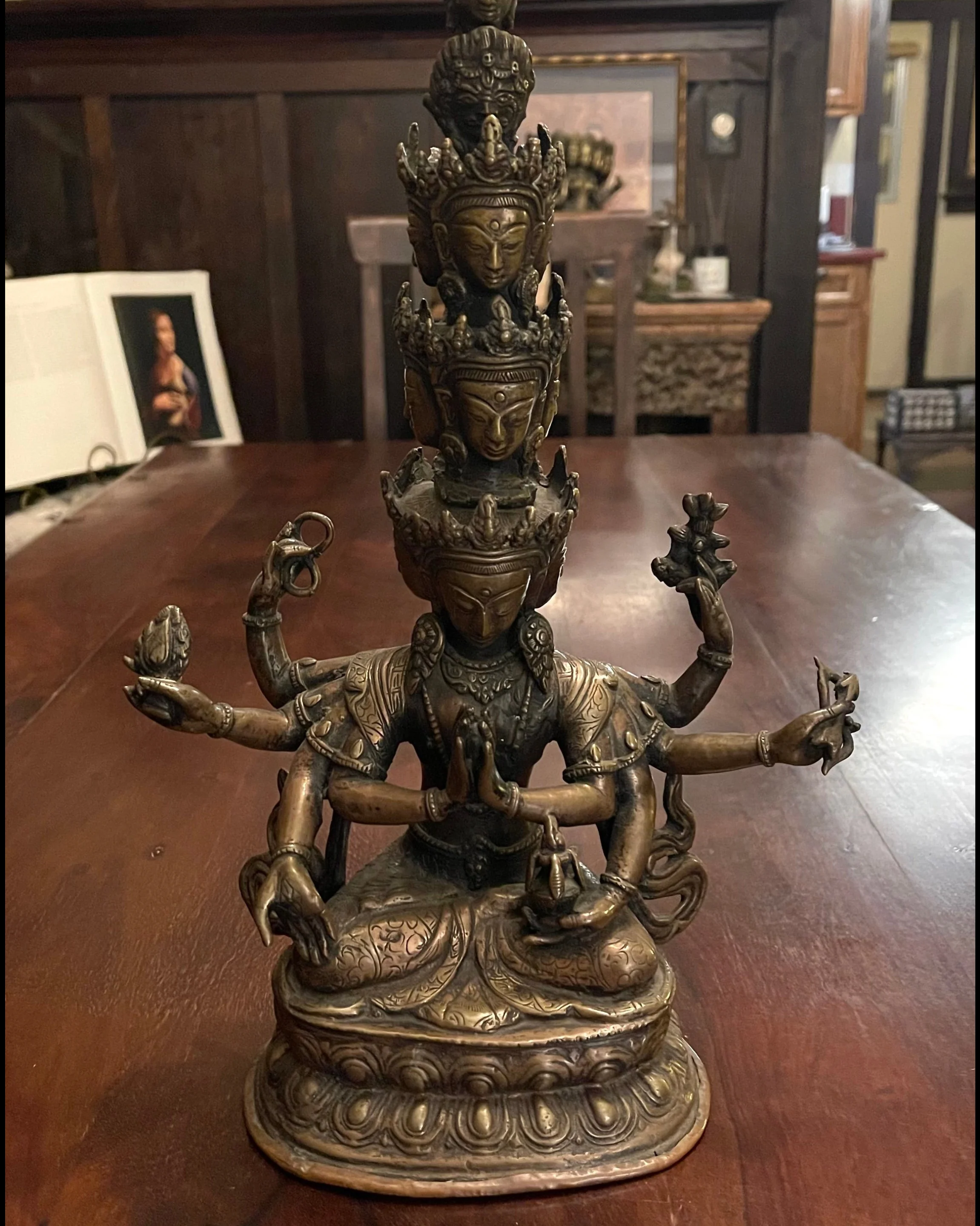 SHAKTI ANTIQUE BRONZE STATUE