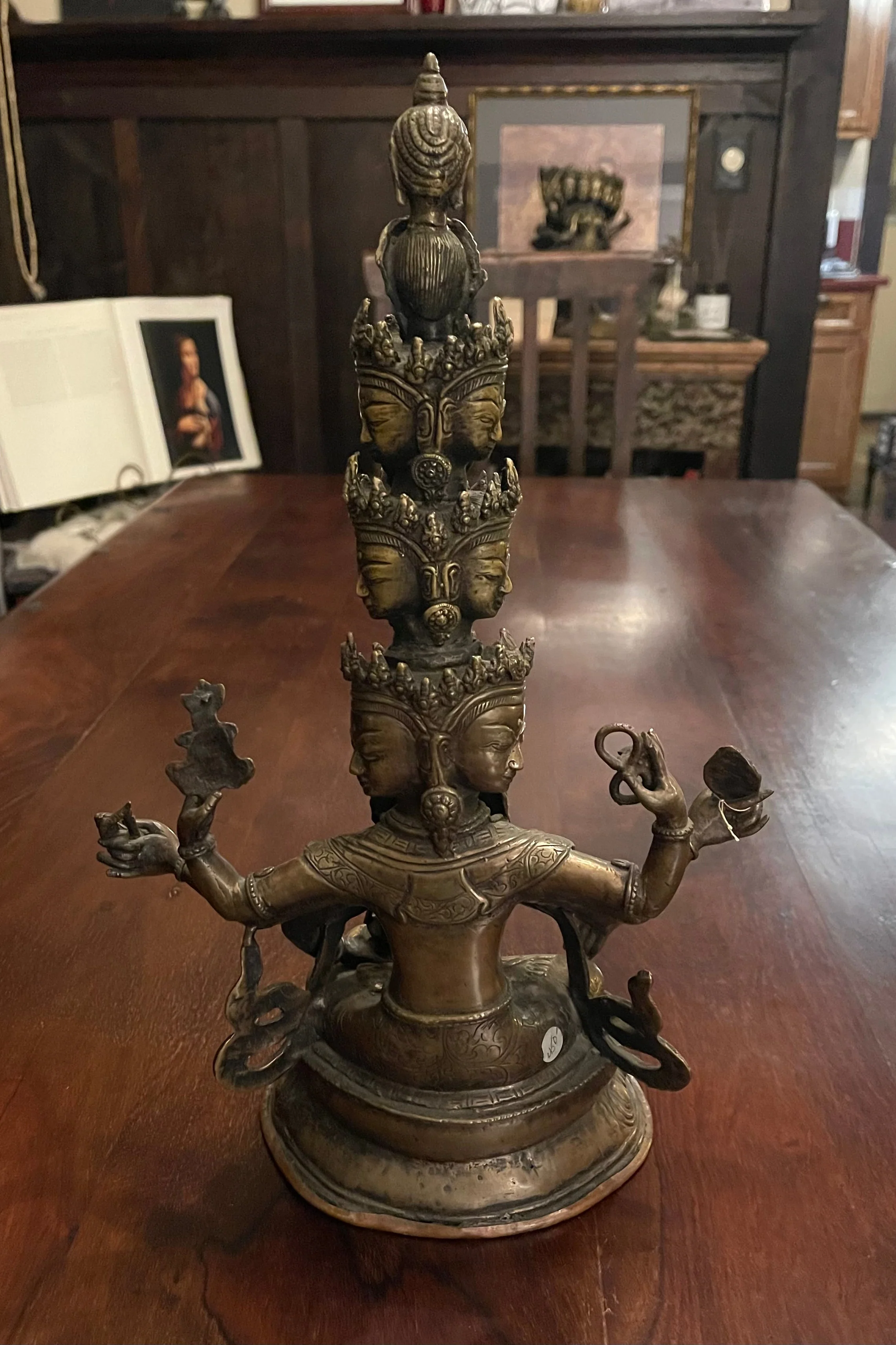 SHAKTI ANTIQUE BRONZE STATUE - Image 3
