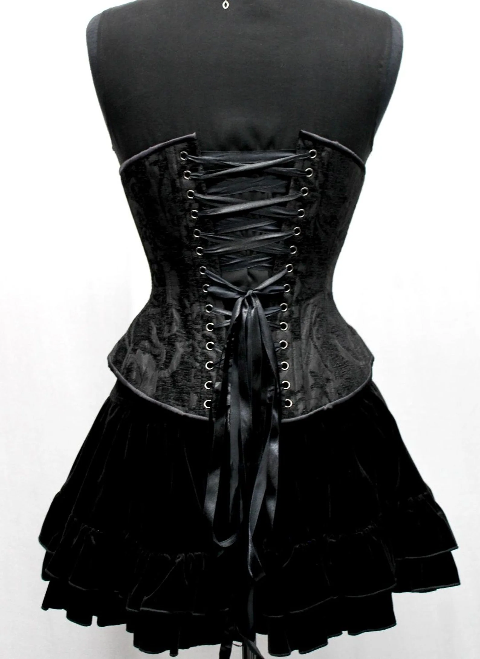 TAPESTRY CORSET - BLACK TAPESTRY - Image 3
