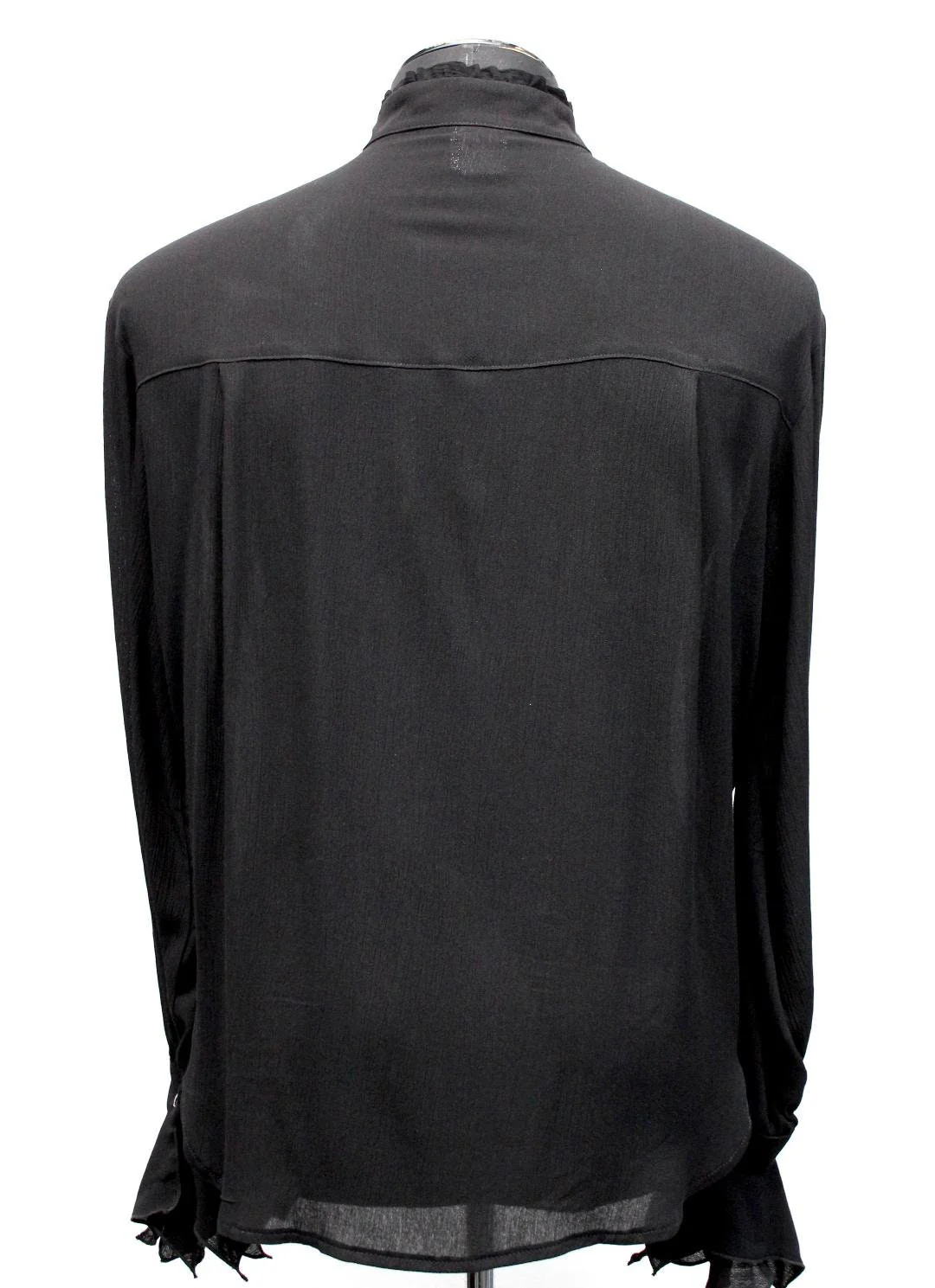 THE COUNT SHIRT - Black Rayon - Image 4