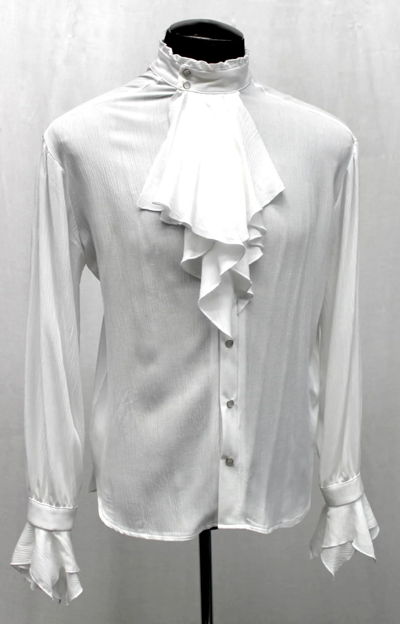 THE COUNT SHIRT - Ivory Rayon - Image 2