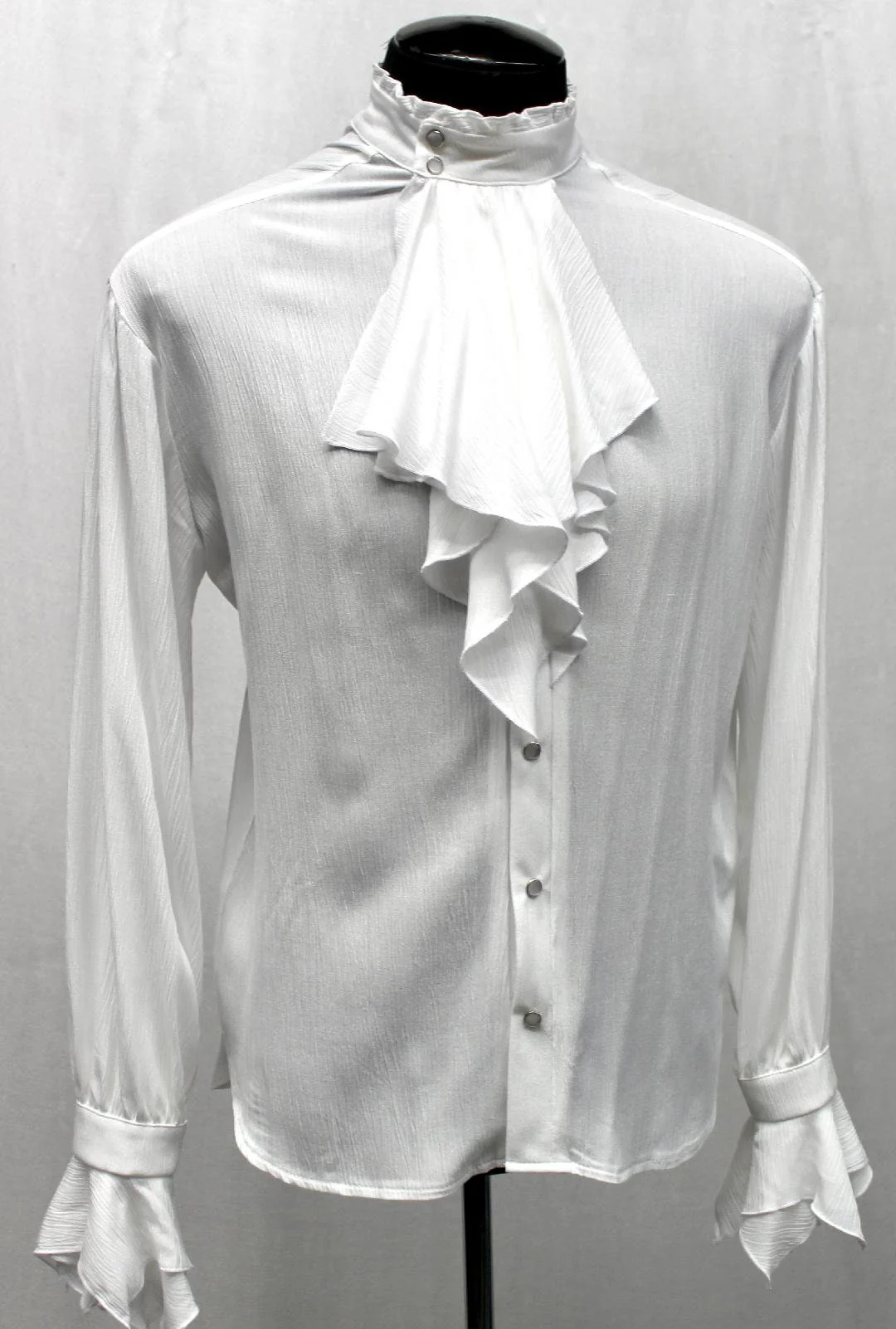THE COUNT SHIRT - Ivory Rayon - Image 3