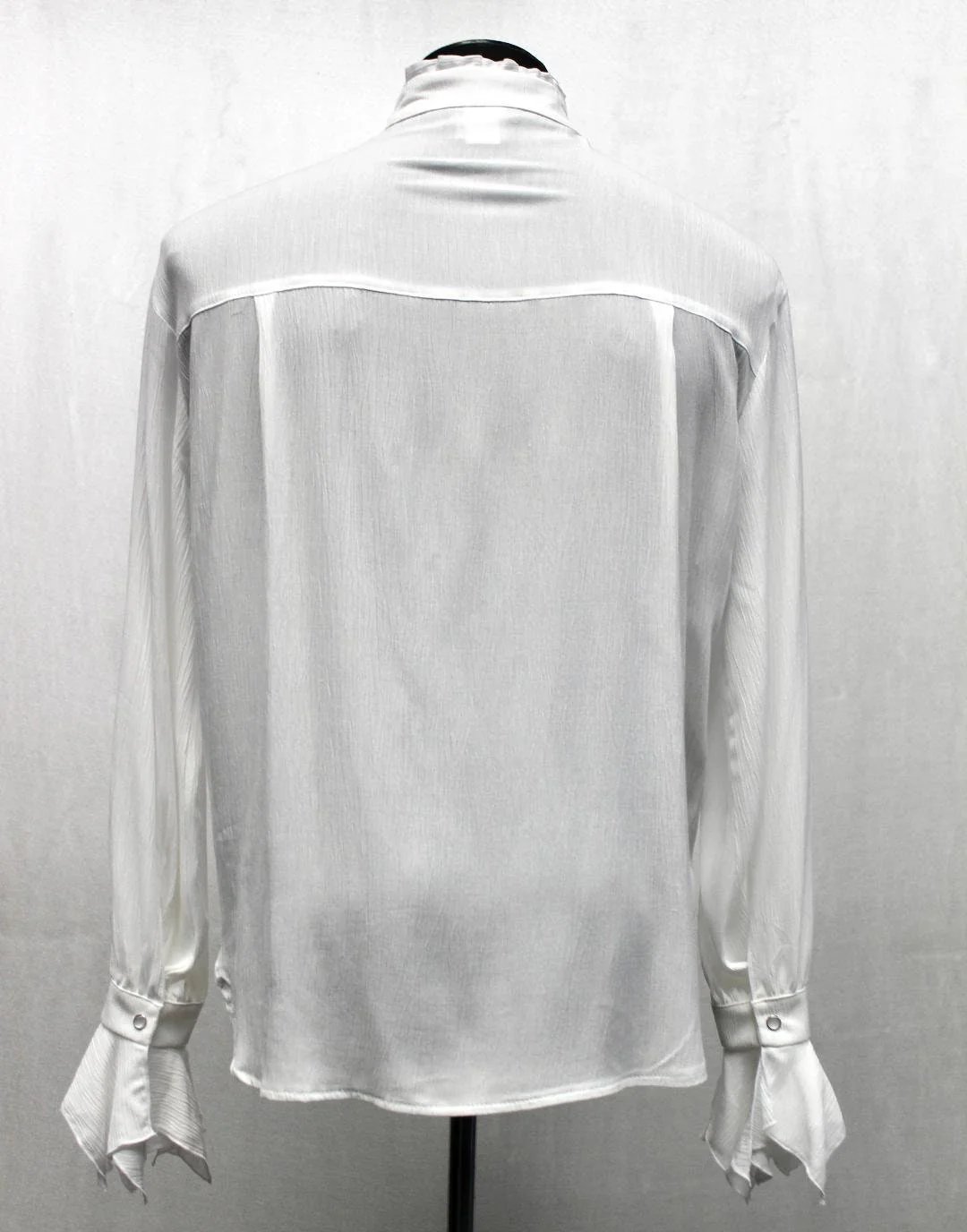 THE COUNT SHIRT - Ivory Rayon - Image 5