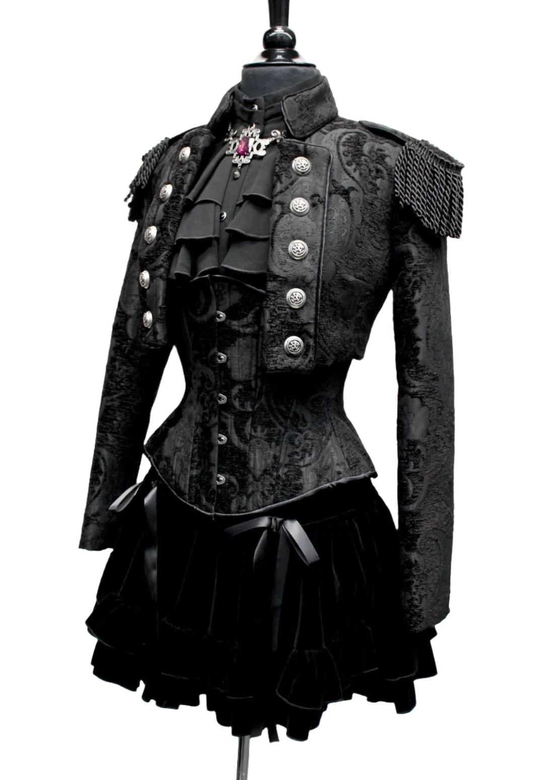 TOREADOR JACKET - BLACK TAPESTRY - Image 4